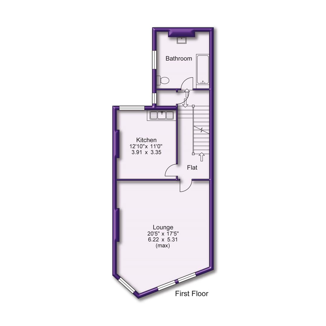 8, Stamford Road, Altrincham floorplan