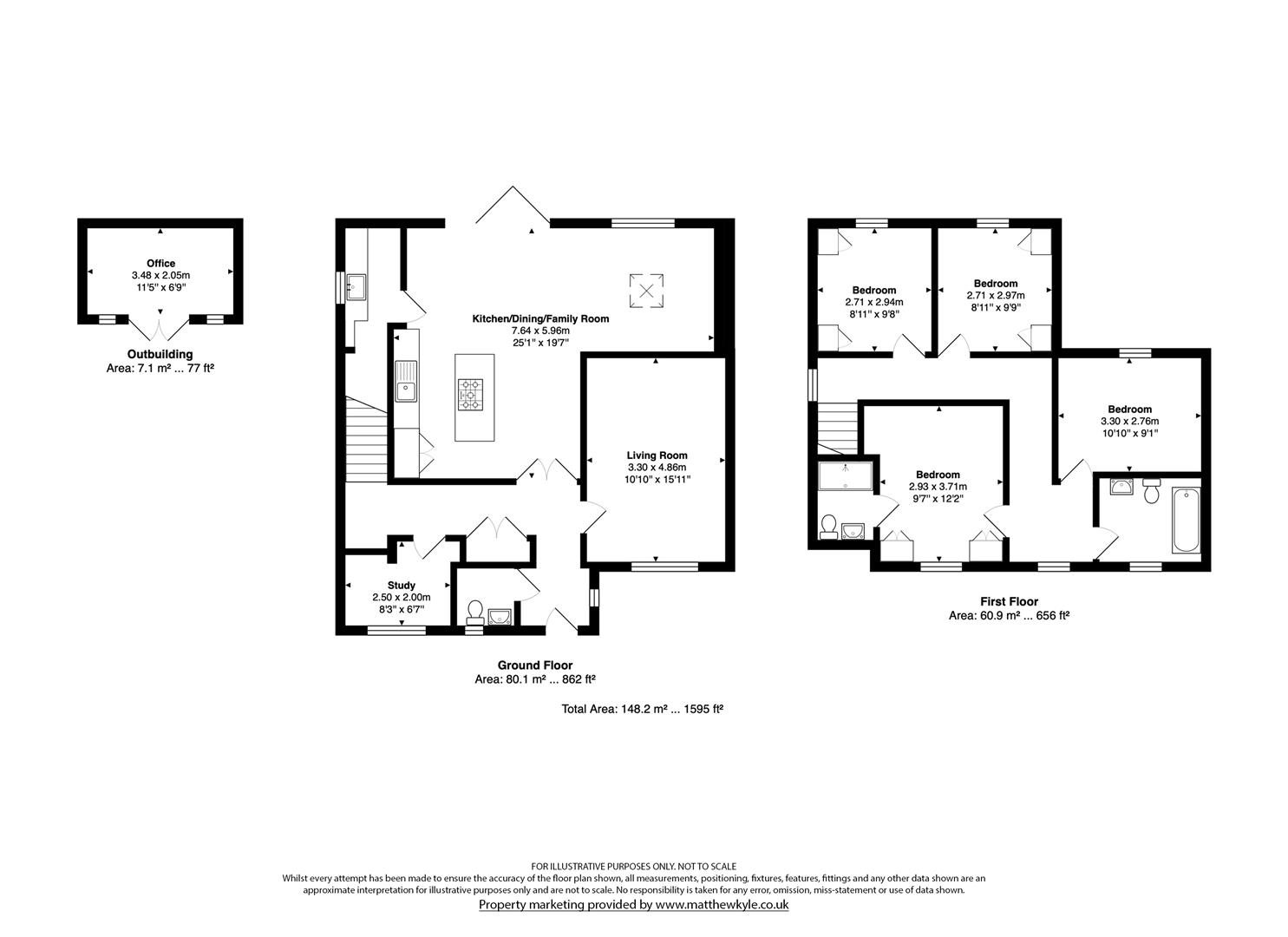 4, Woodlands Road, Ware floorplan