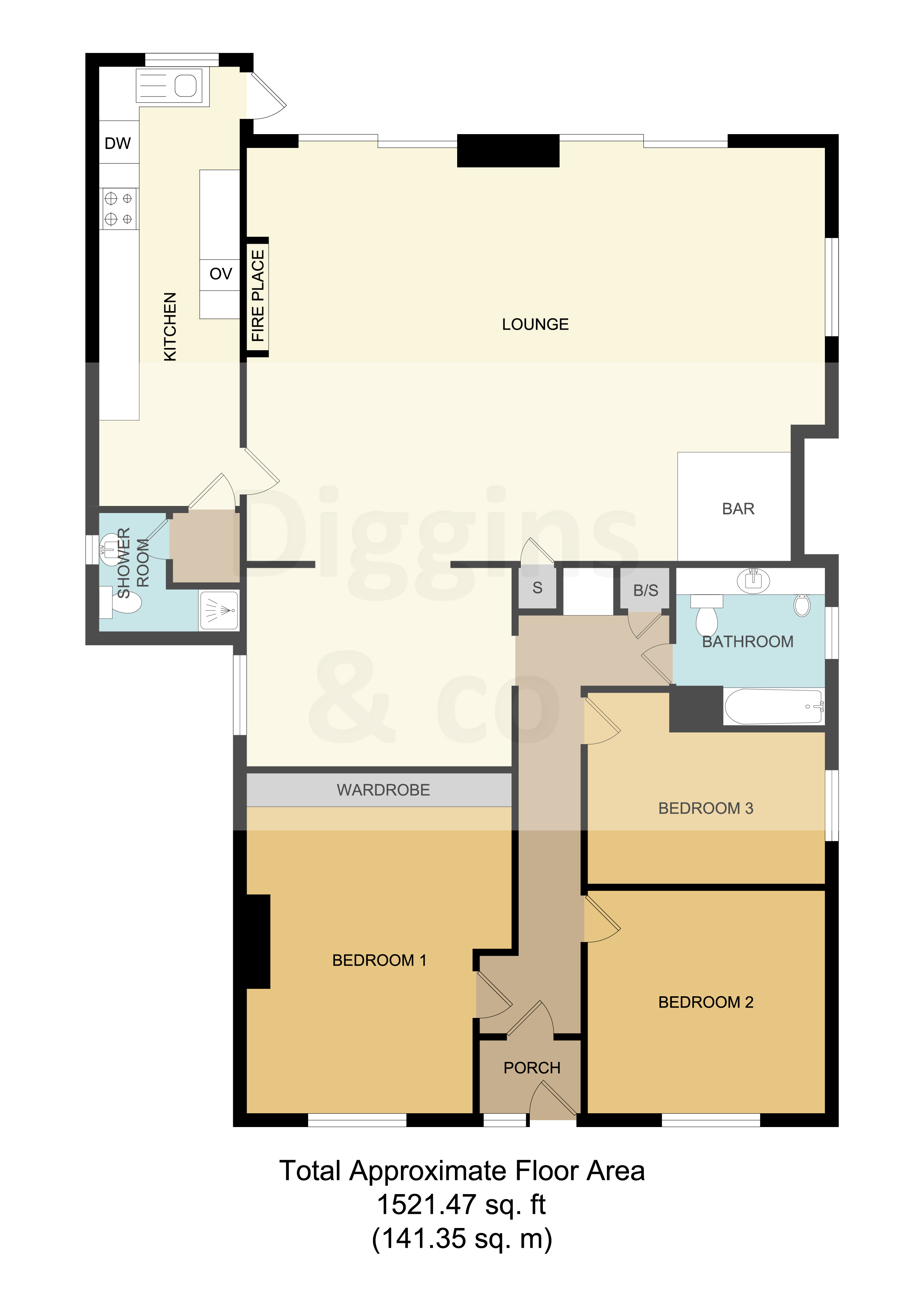 11, Warwick Road, Essex floorplan