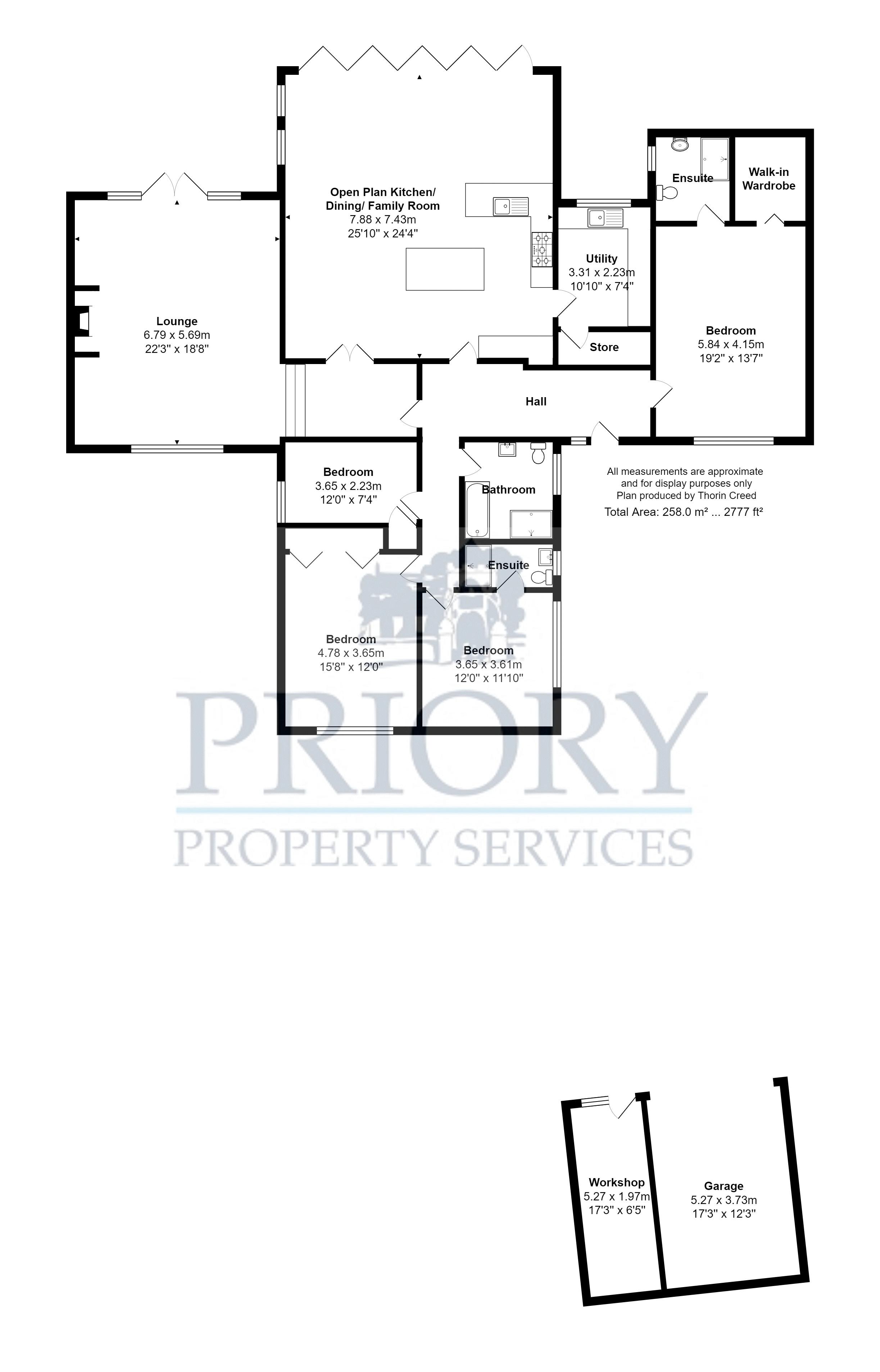 Park Lane, Knypersley, Biddulph ST8, 4 bedroom detached bungalow for sale 58435673 PrimeLocation
