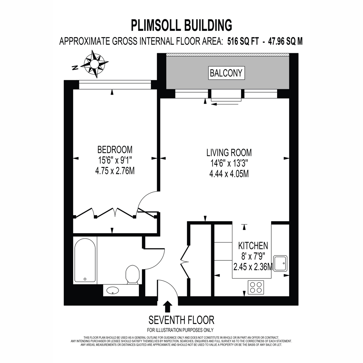 Handyside Street, London floorplan