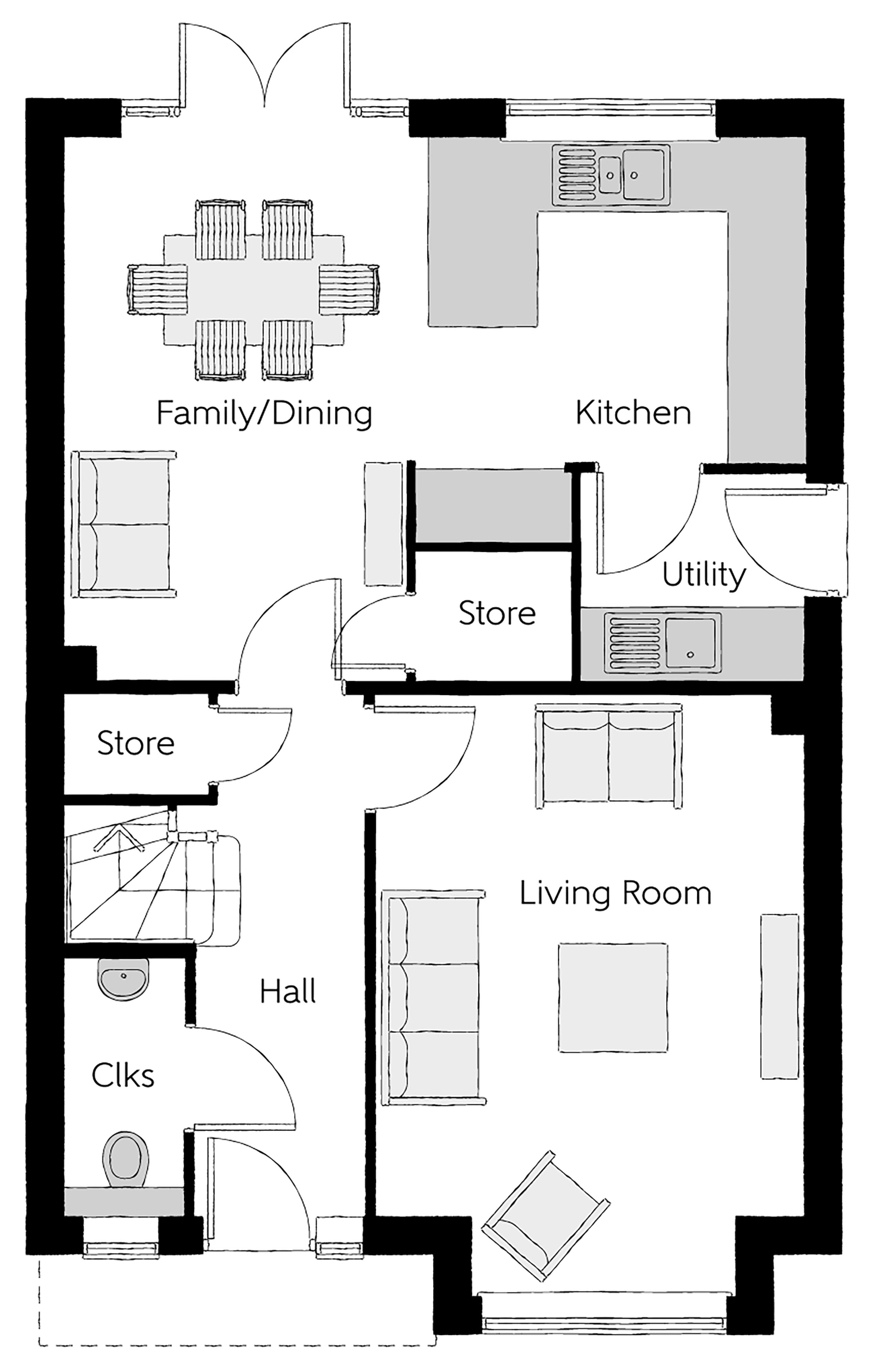 347, The Fairways, Westhoughton, Bolton floorplan