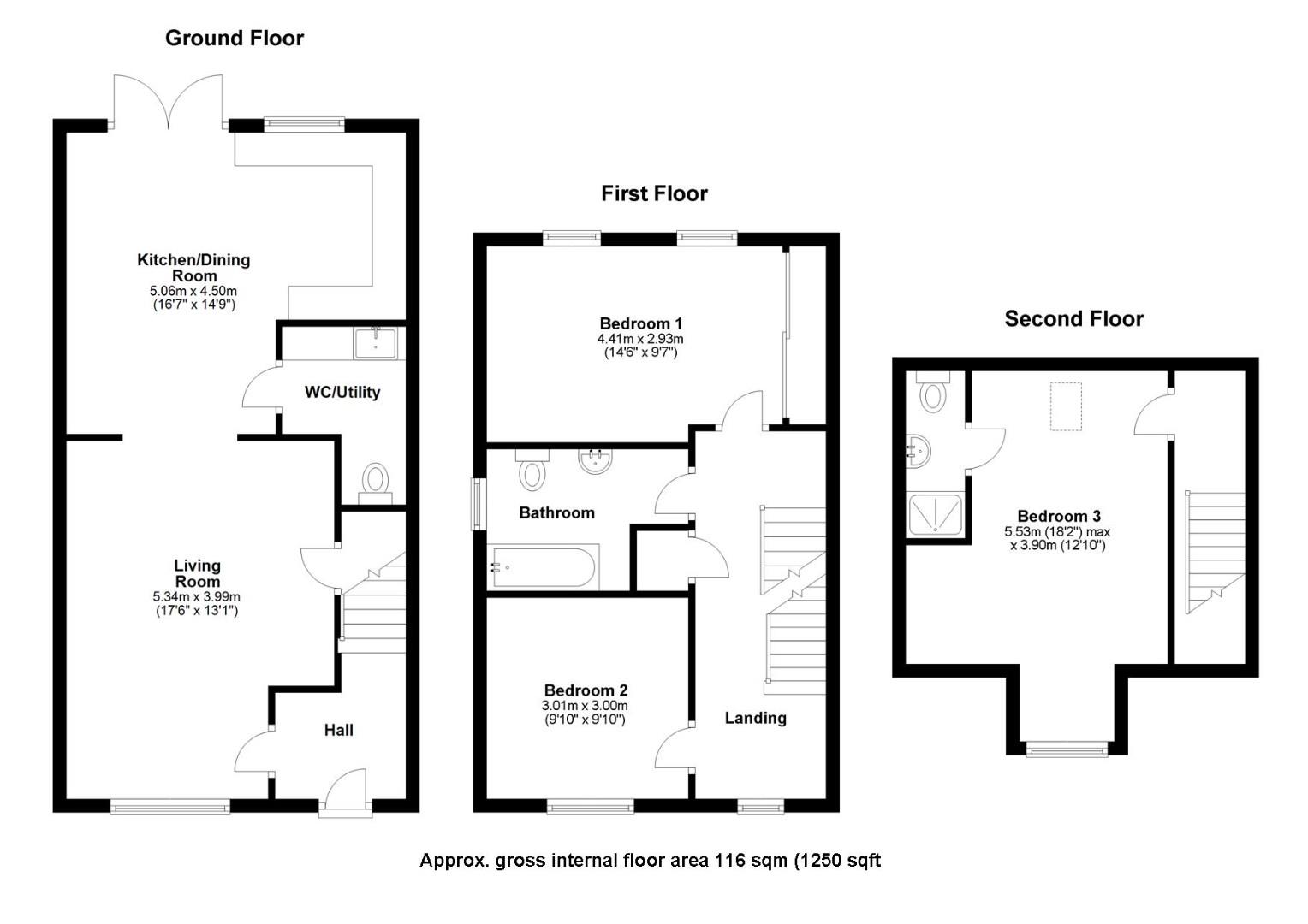 2, Cedar Close, Linton, Linton, Cambridge floorplan