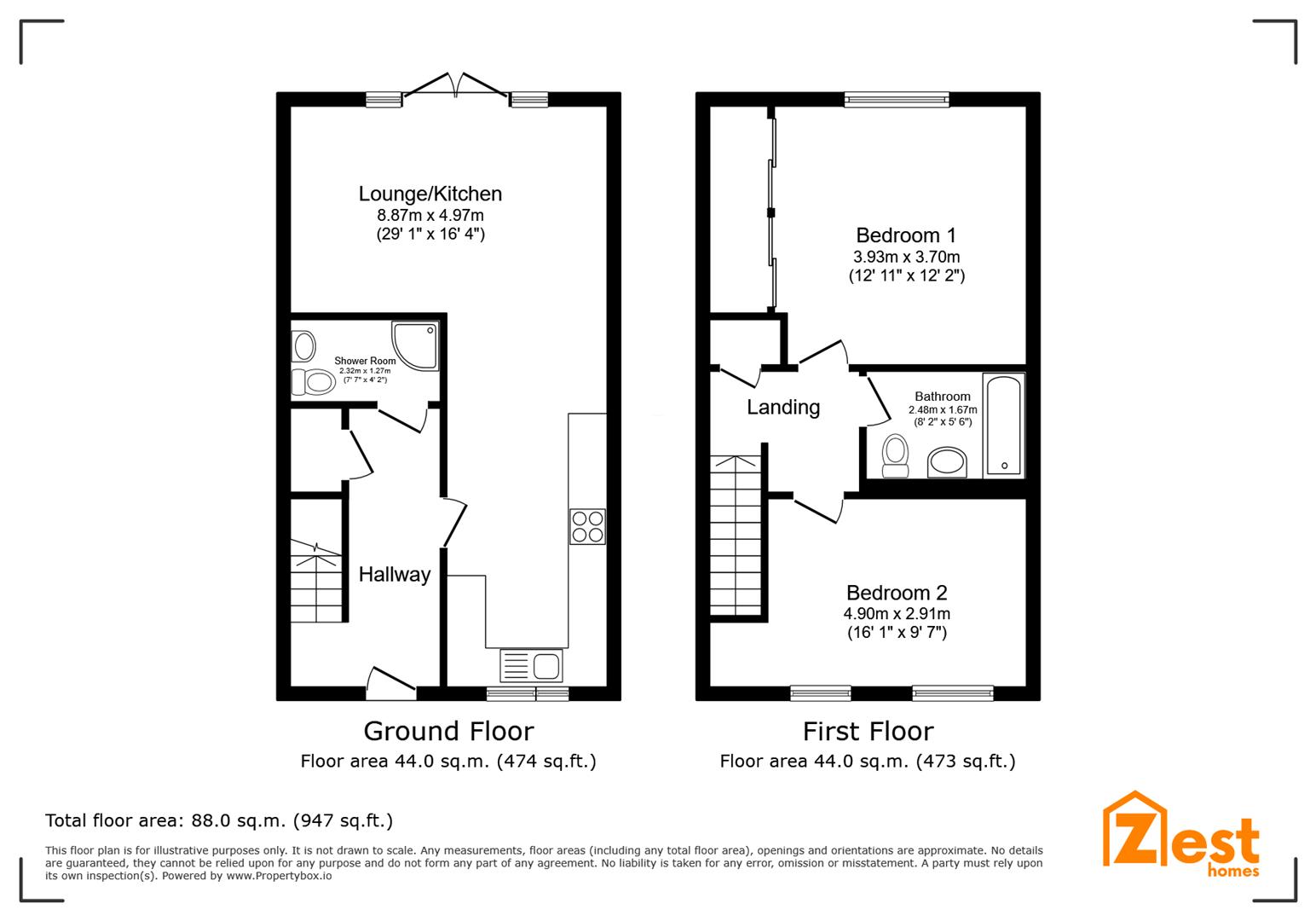8 Barham Lodge, Church Lane, Canterbury floorplan