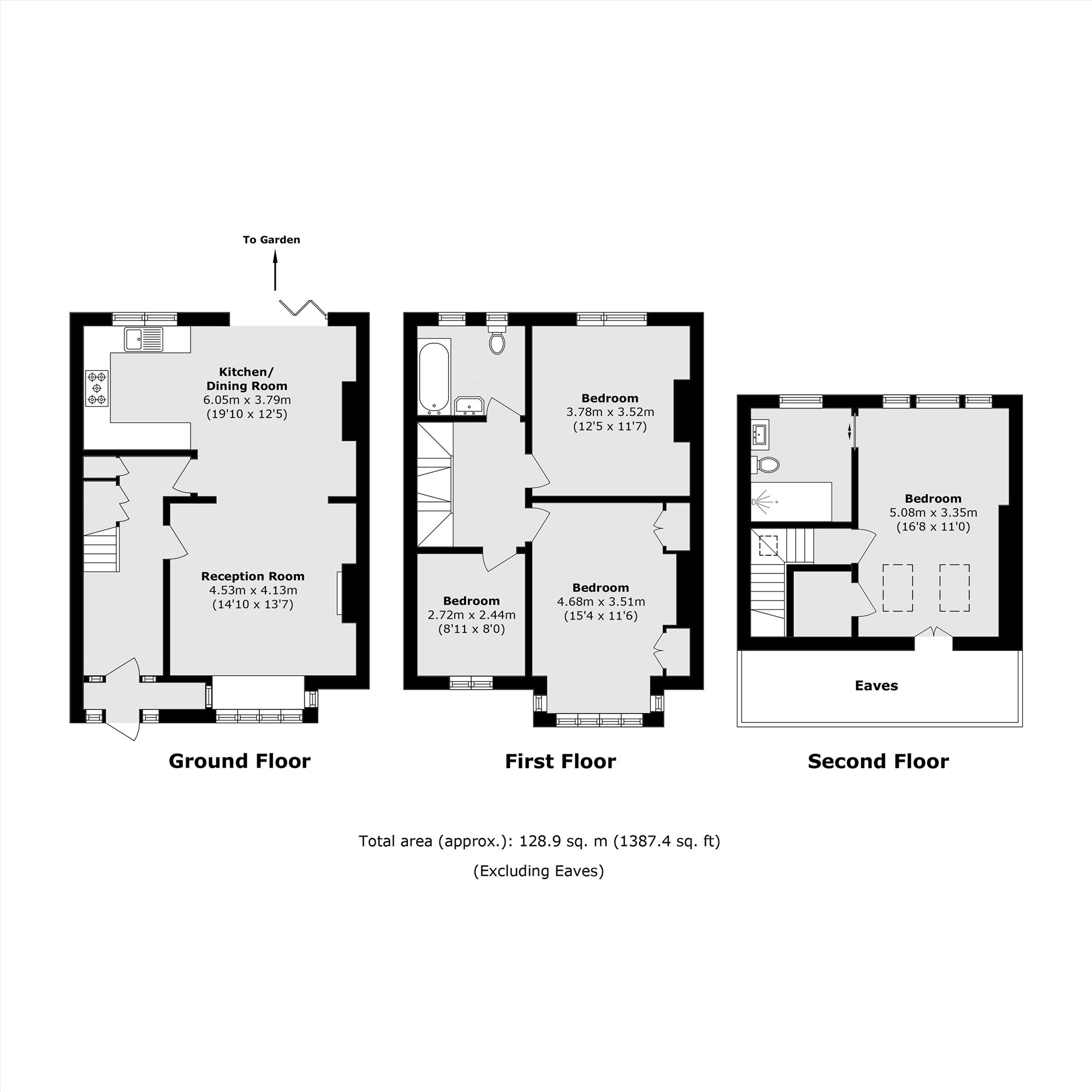 25, Holme Lacey Road, London floorplan
