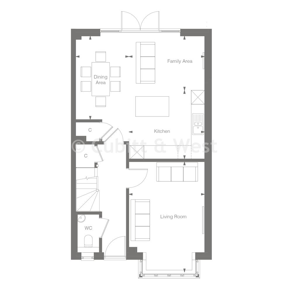 5, Nettle Drive, Burgess Hill floorplan
