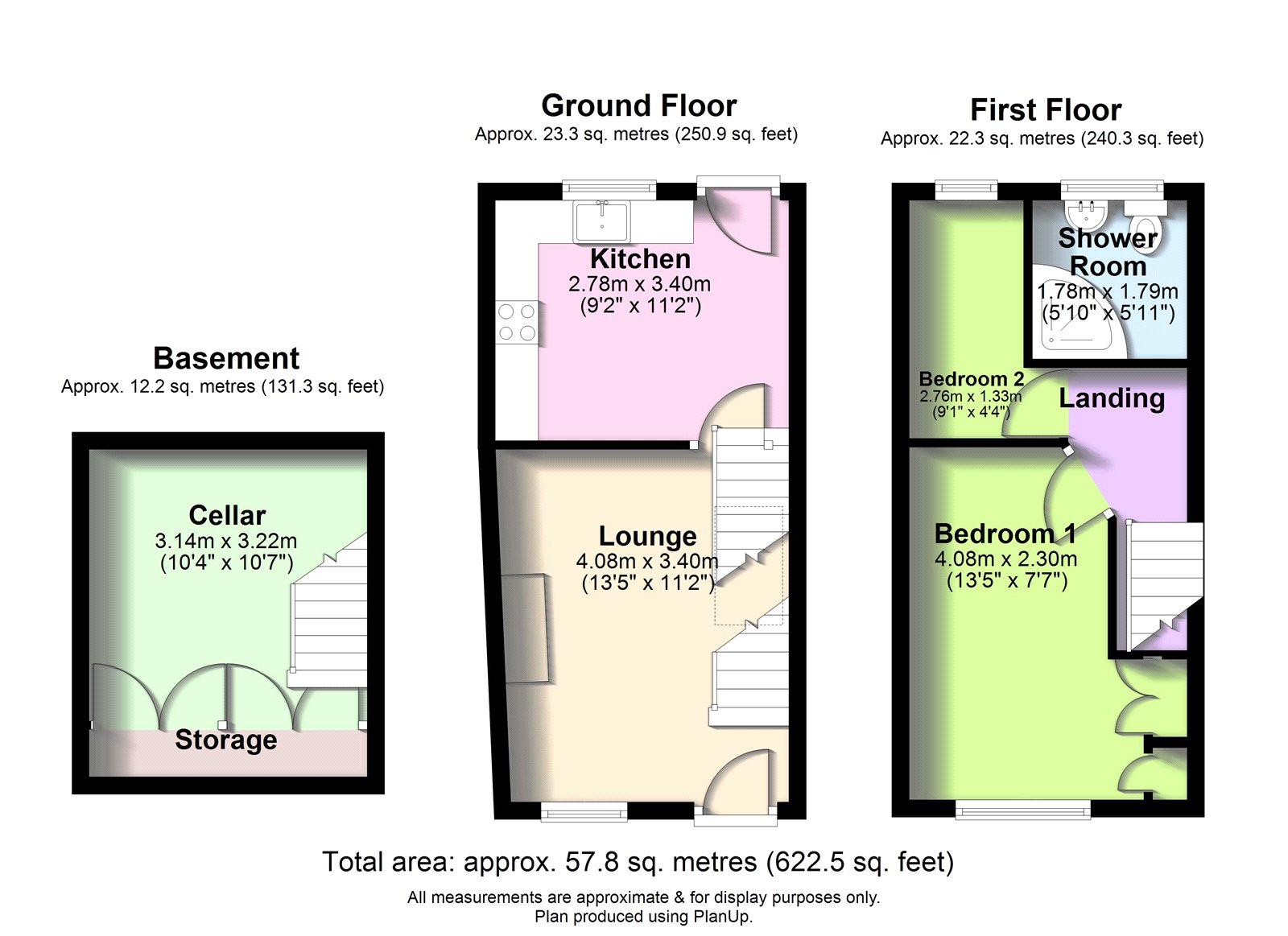18a, George Street, Telford floorplan