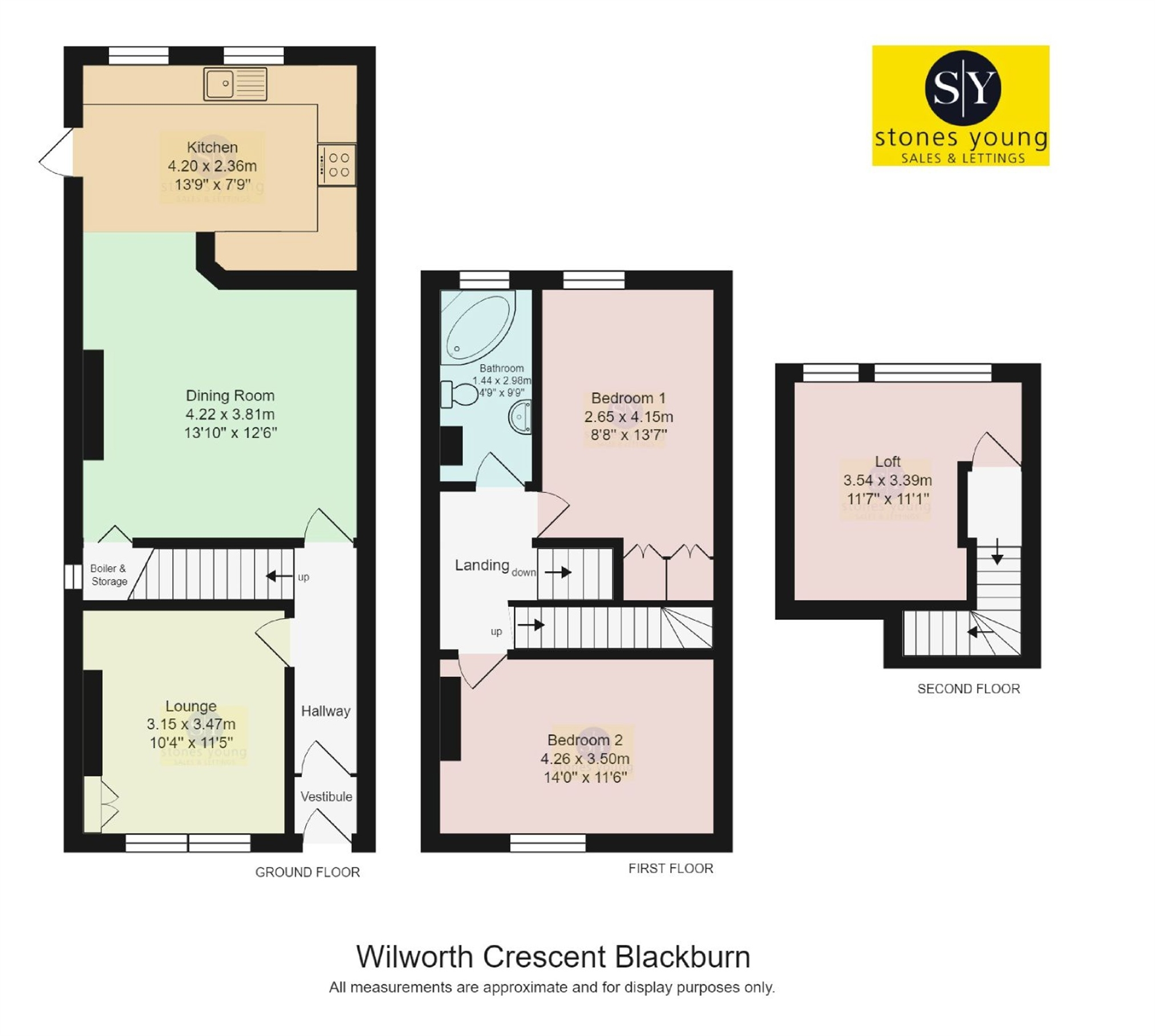2 bed semidetached house for sale in Wilworth Crescent, Blackburn