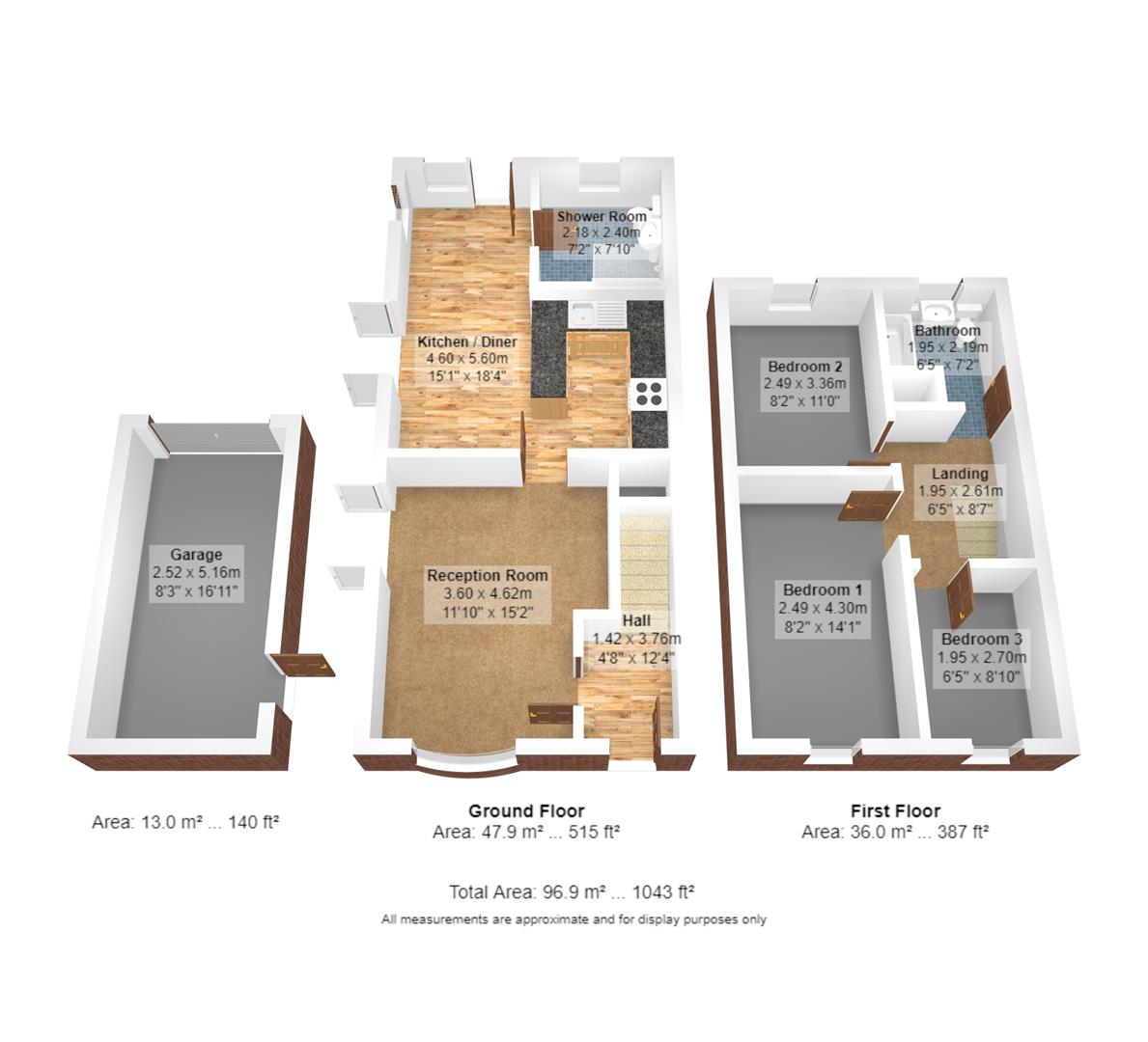 Windmill Drive, Croxley Green, Rickmansworth WD3, 3 bedroom end terrace house for sale