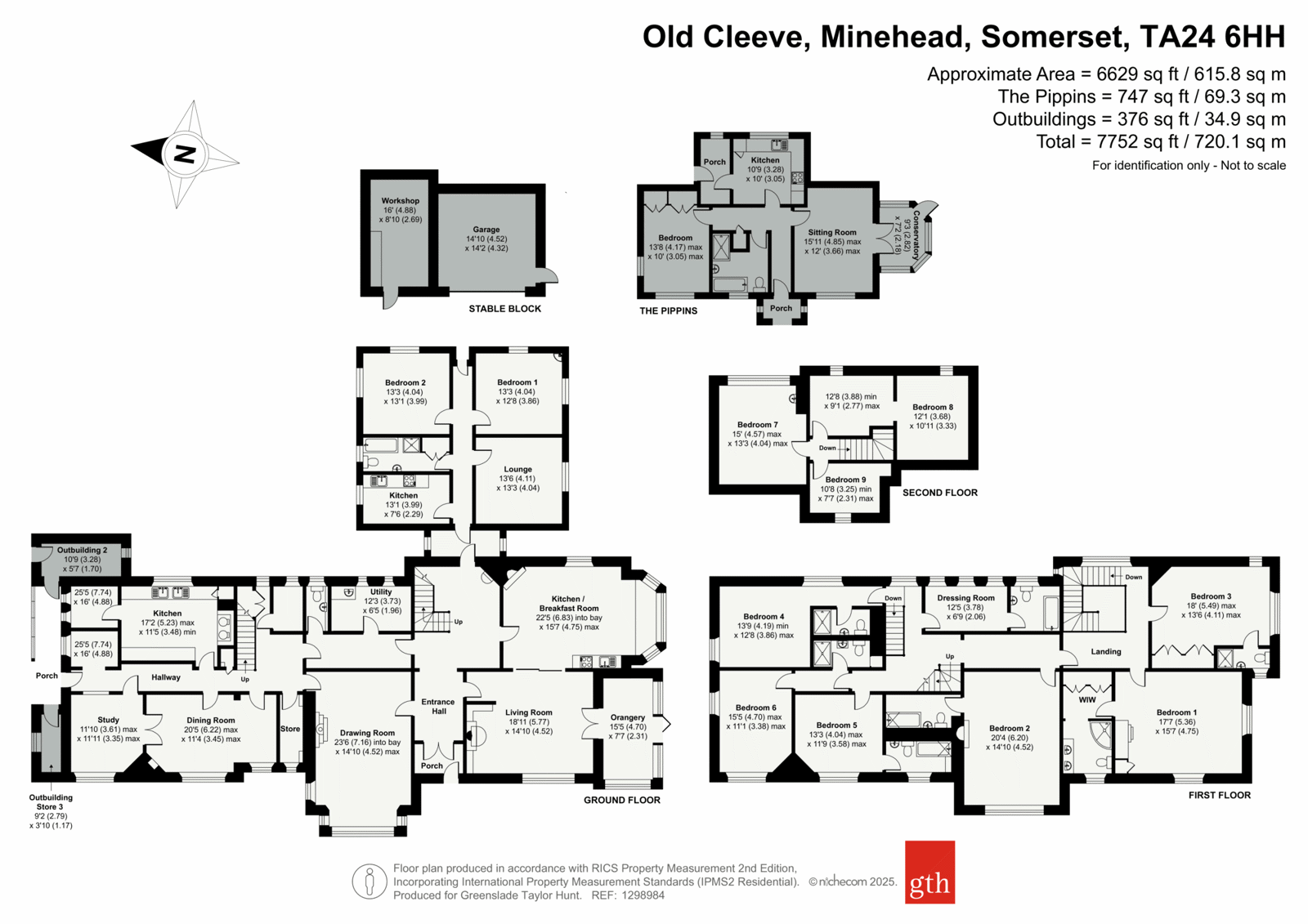 Cedar House,, Old Cleeve, Somerset floorplan