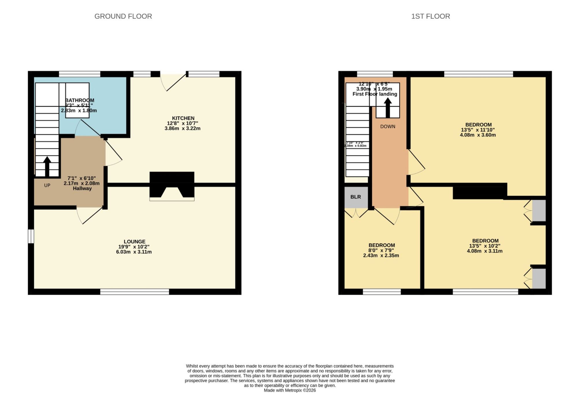 72 Oxcliff, Scarborough floorplan