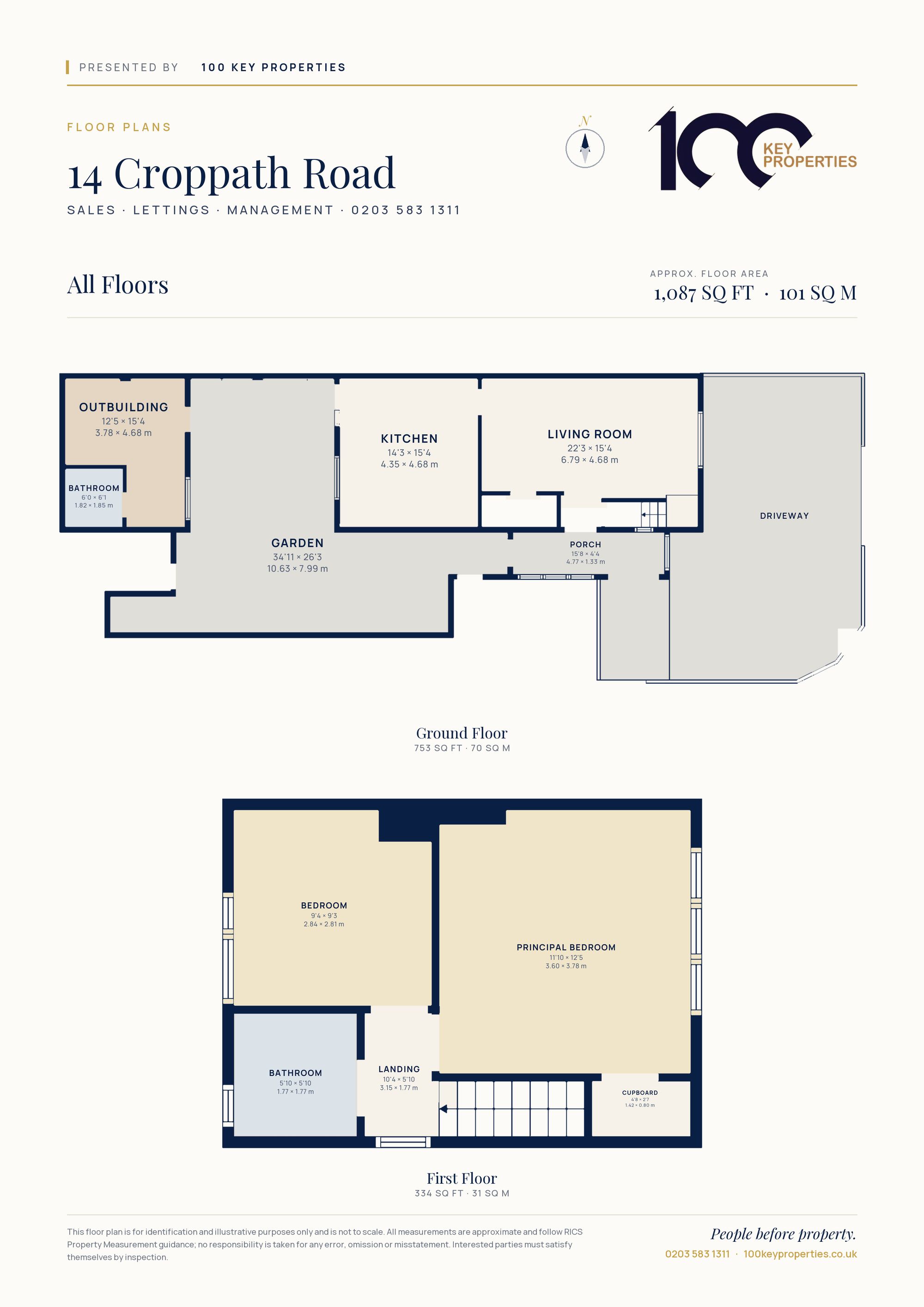 14 Croppath Road, Dagenham floorplan