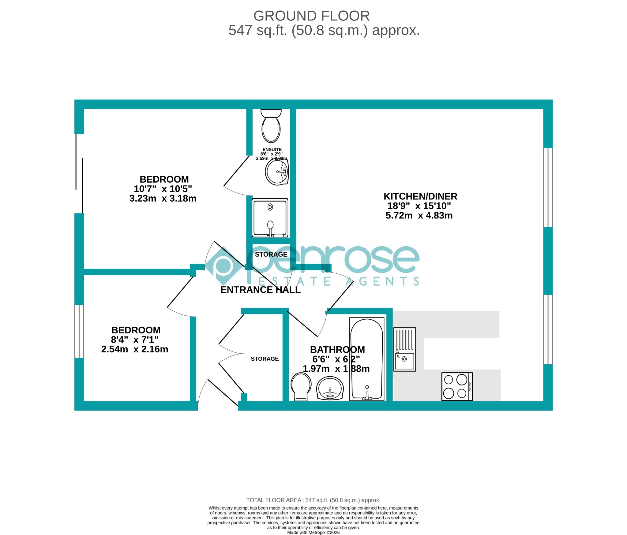 Princes Place, Luton floorplan