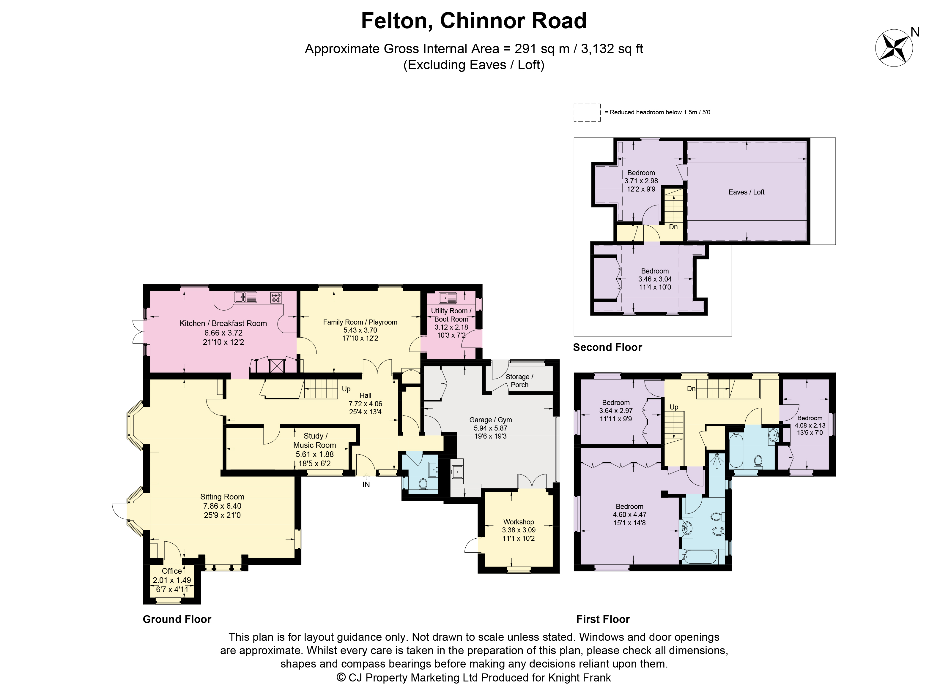 Chinnor Road, High Wycombe floorplan