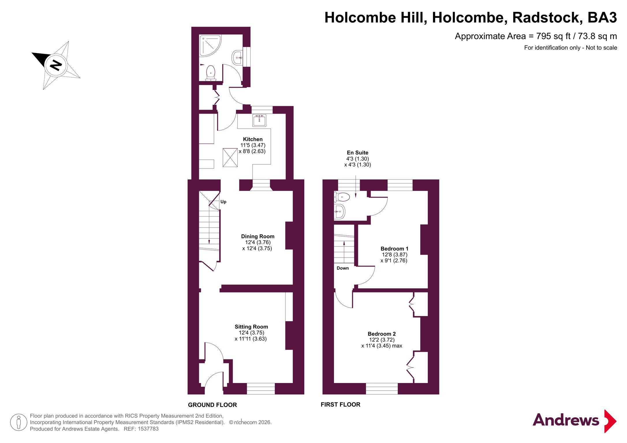 Holcombe Hill, Radstock floorplan