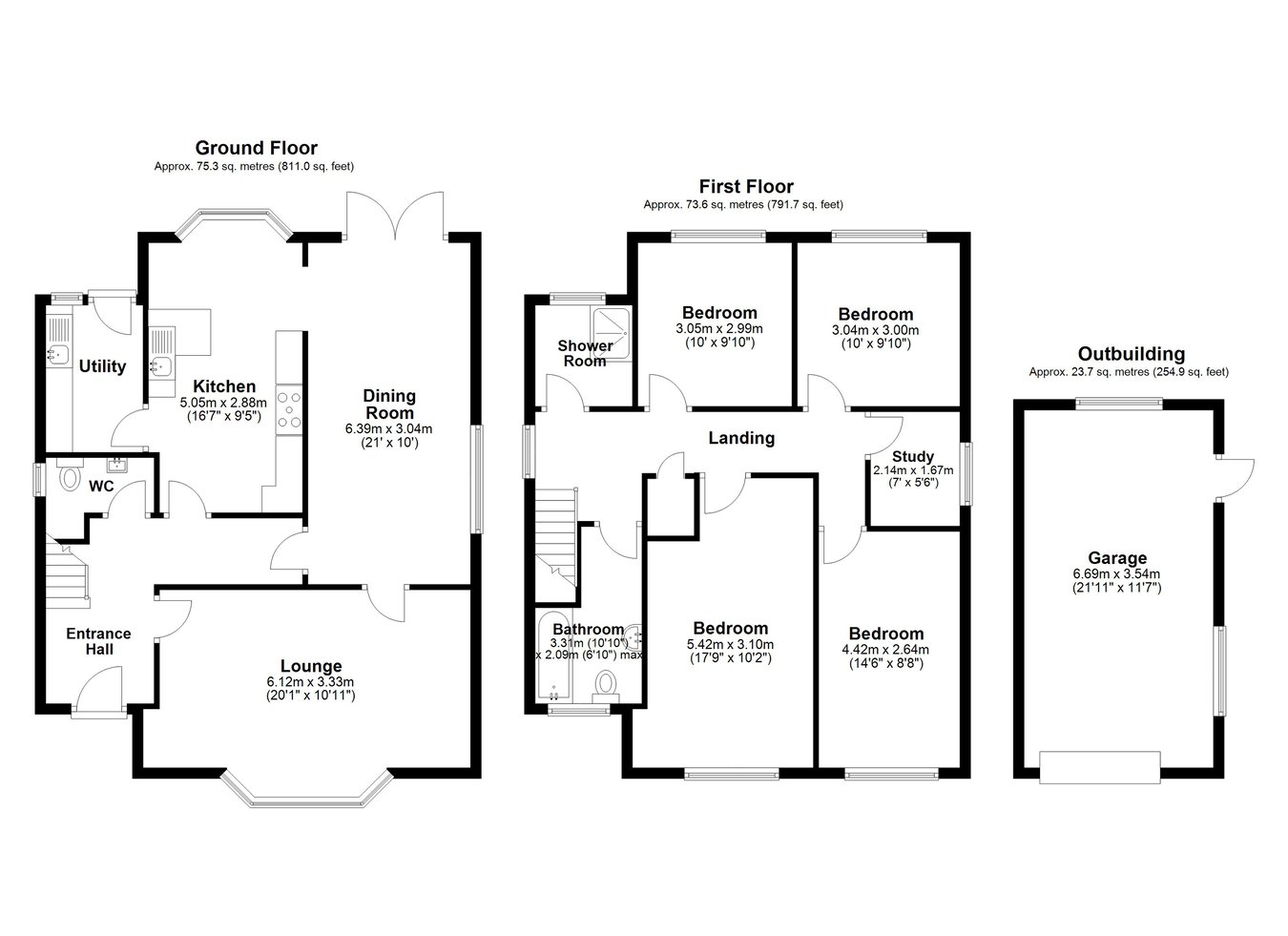 74a, Archers Court Road, Dover floorplan