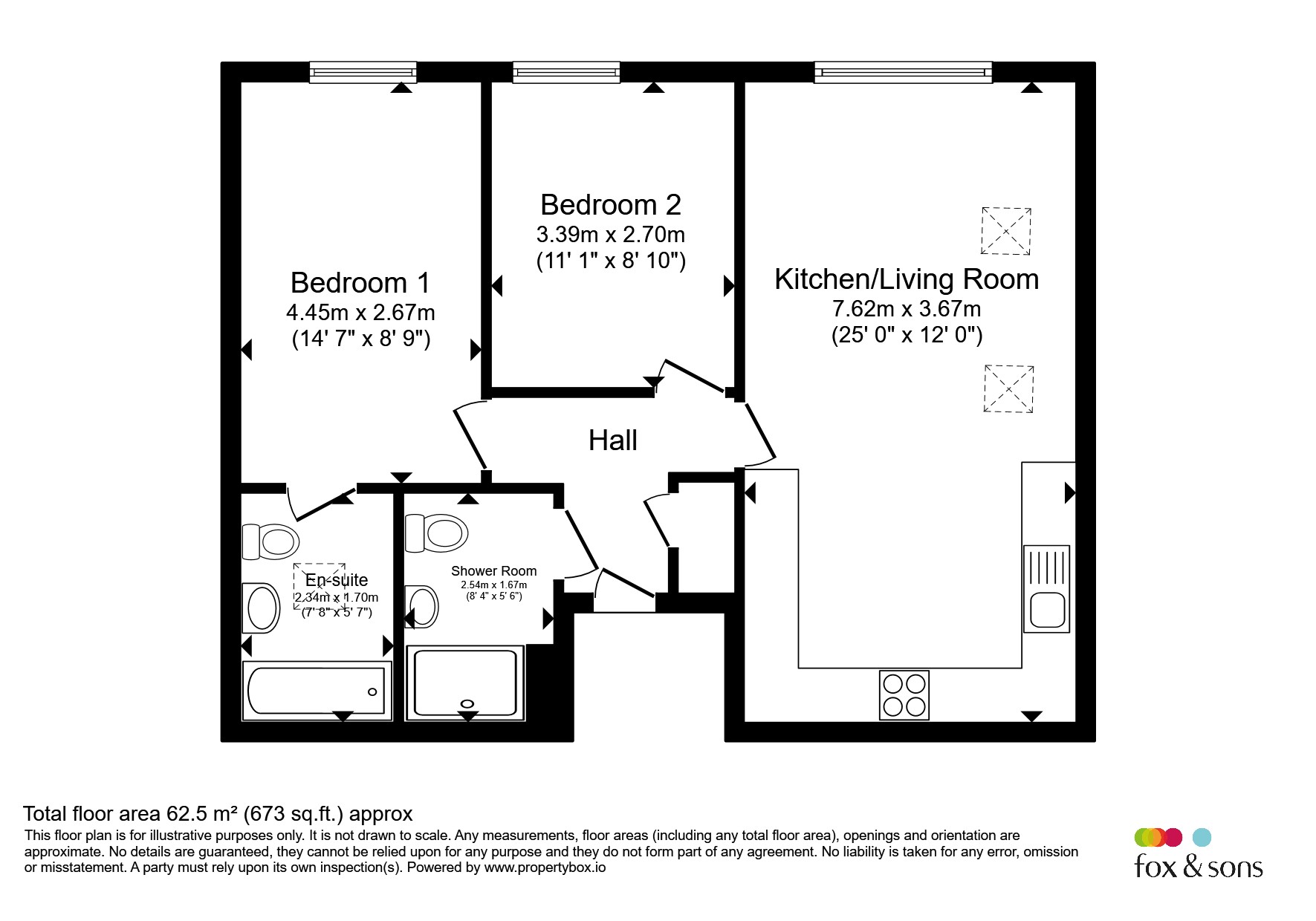 Flat 9, Damers Lodge, 29, Damers Road, Dorchester floorplan