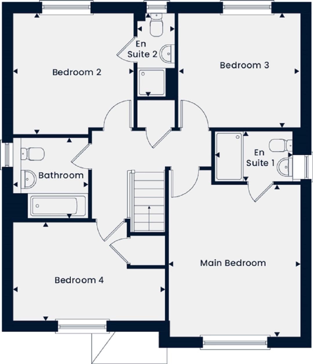166, Salhouse Road, Sprowston floorplan