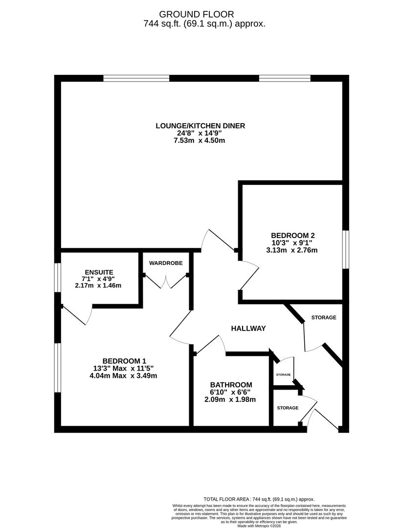 53, Alexander Road, Bristol floorplan