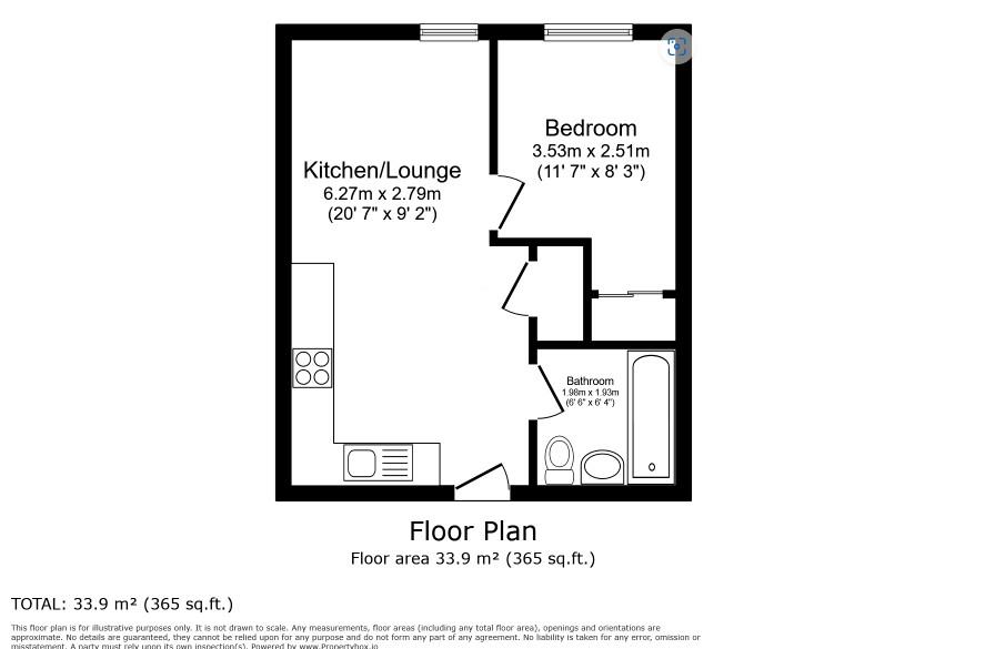 15, St James House, Clivemont Road, Maidenhead floorplan