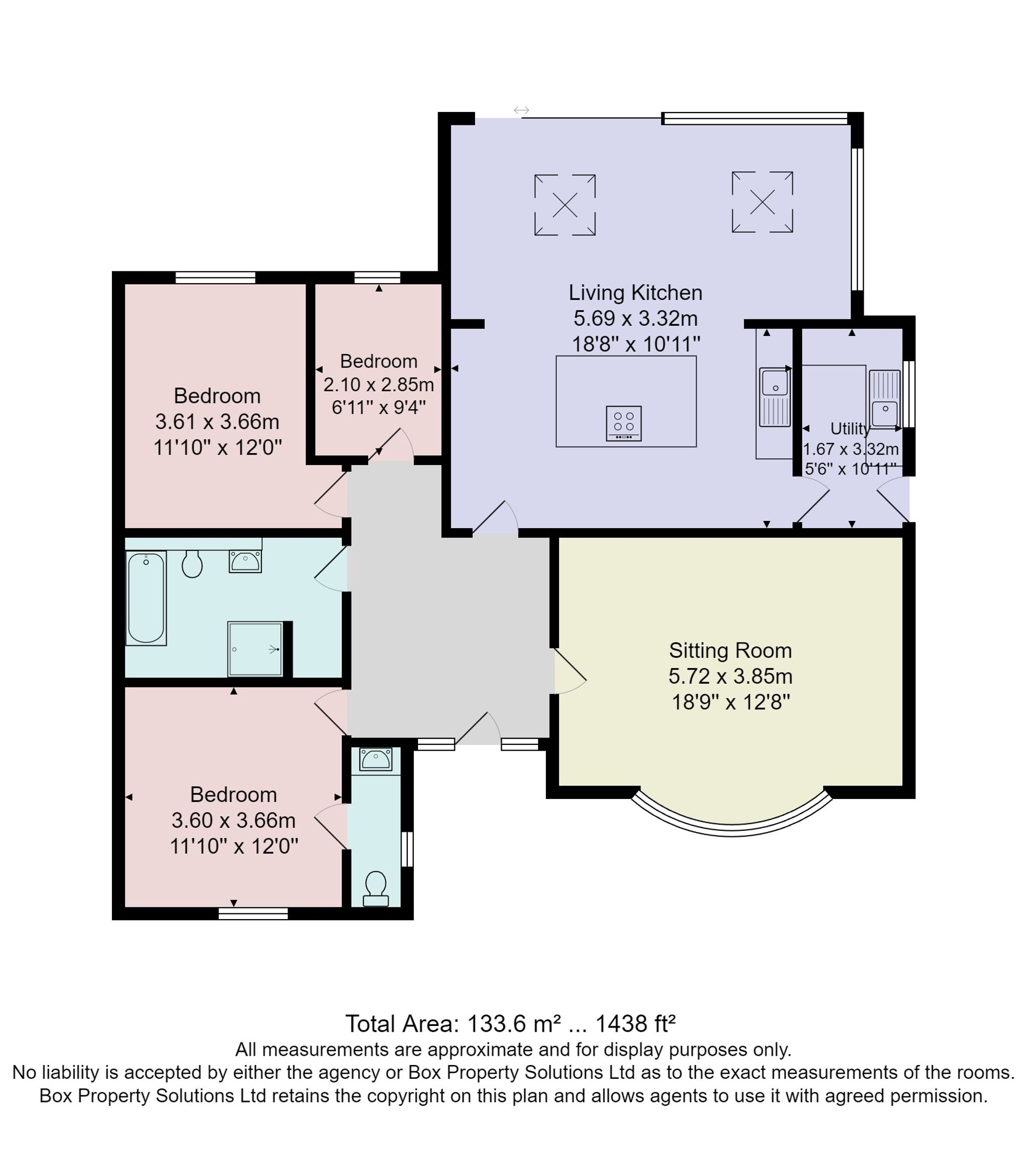 10 Lawnfield Road, Harrogate floorplan
