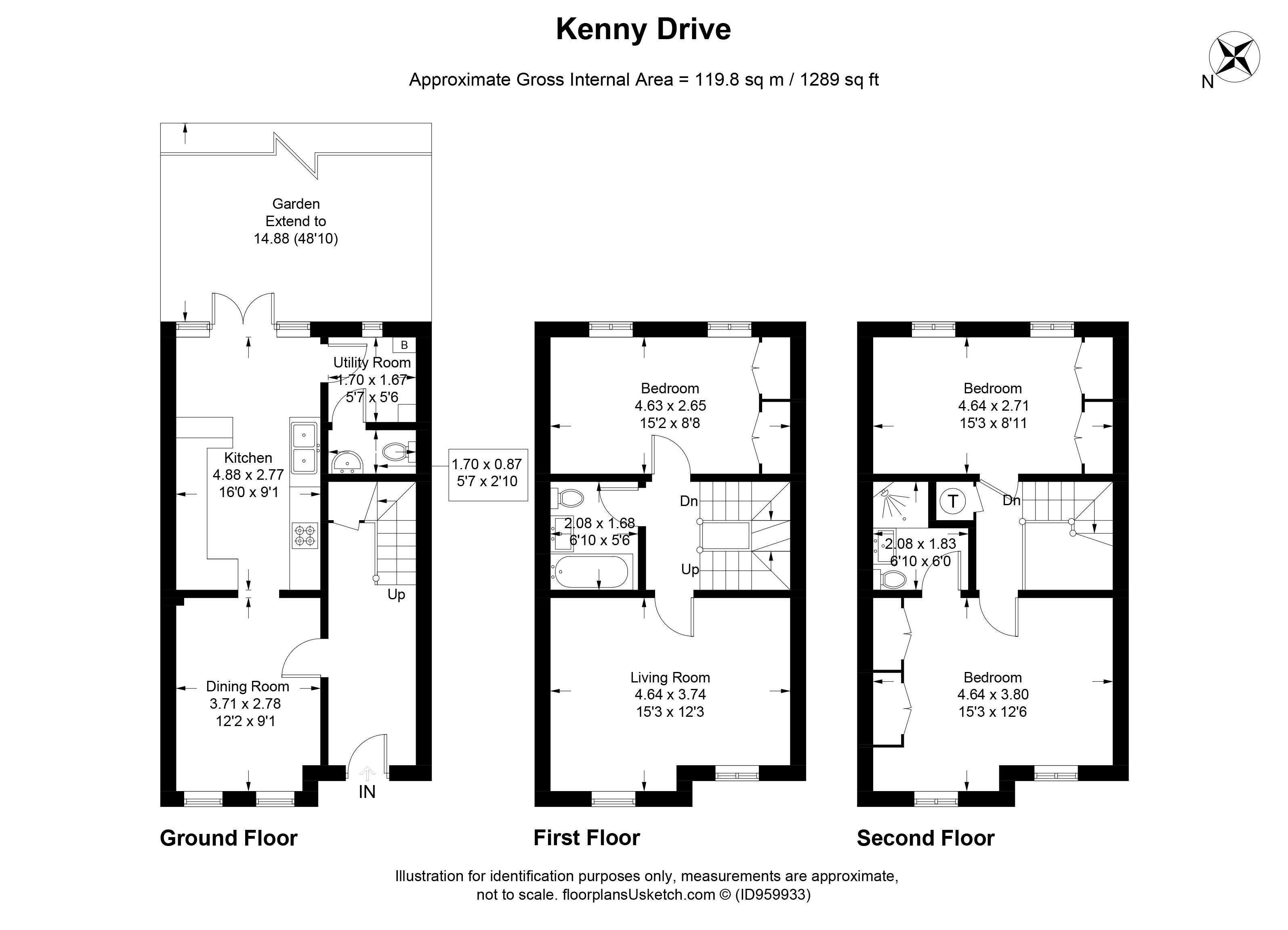 Kenny Drive, Carshalton SM5, 3 bedroom terraced house for sale