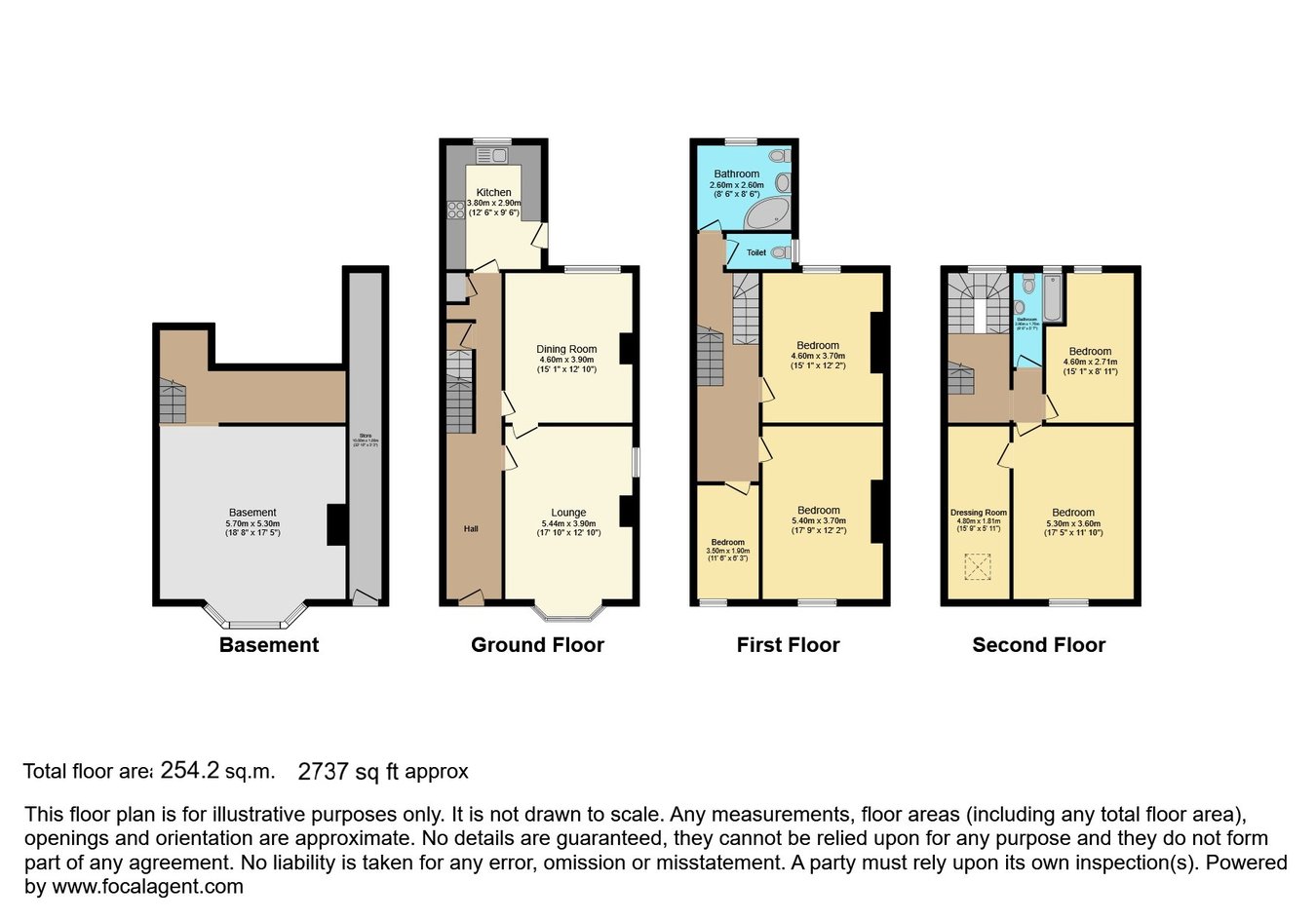 10, Fairfield Road, Bradford floorplan
