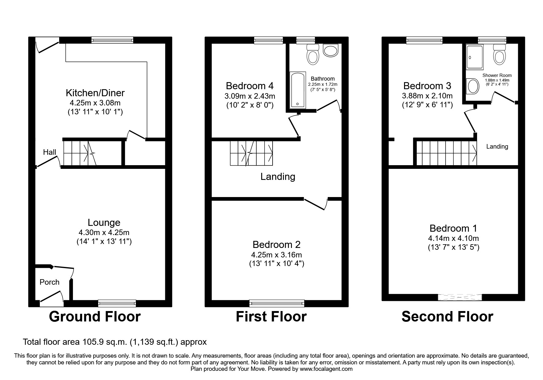 Brewerton Road, Oldham, Greater Manchester OL4, 4 bedroom terraced house for sale 60083578