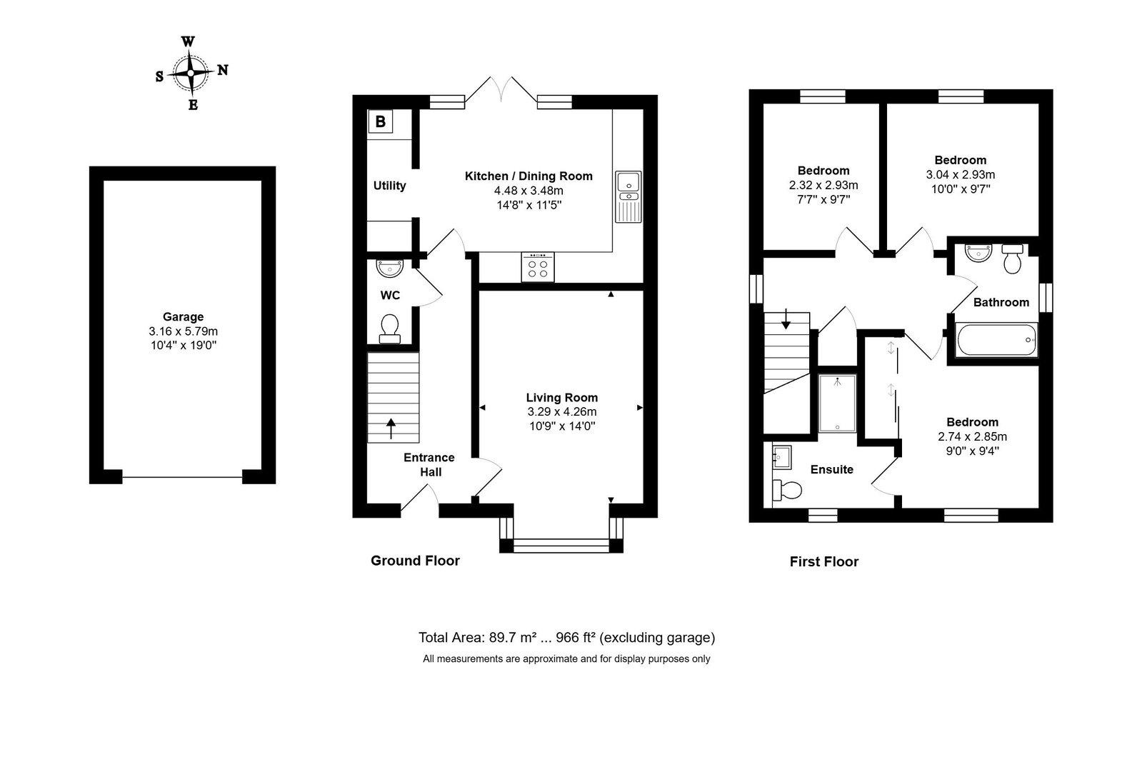 31, Carnival Close, Malmesbury floorplan