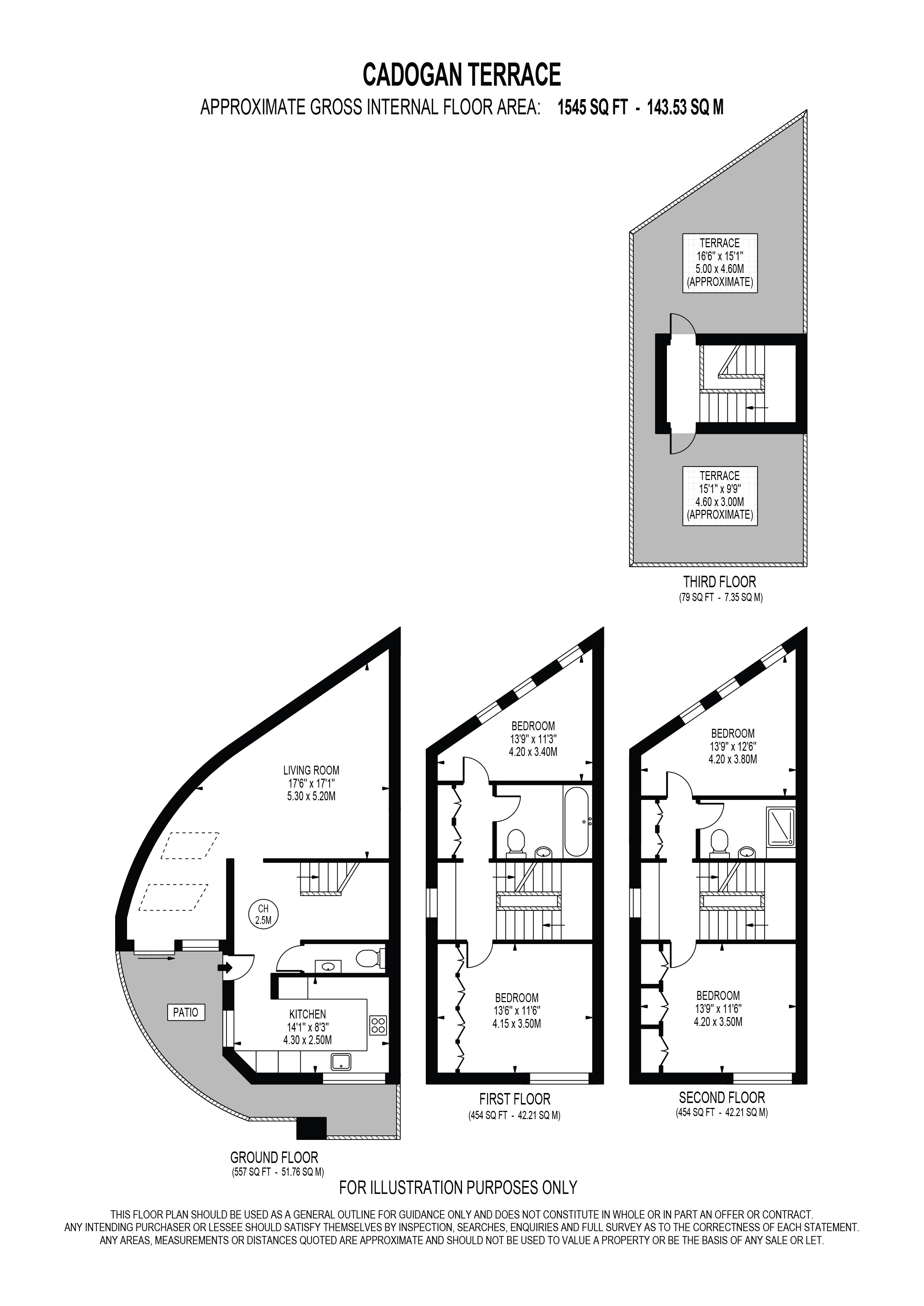 Cadogan Terrace, London E9, 4 bedroom end terrace house for sale