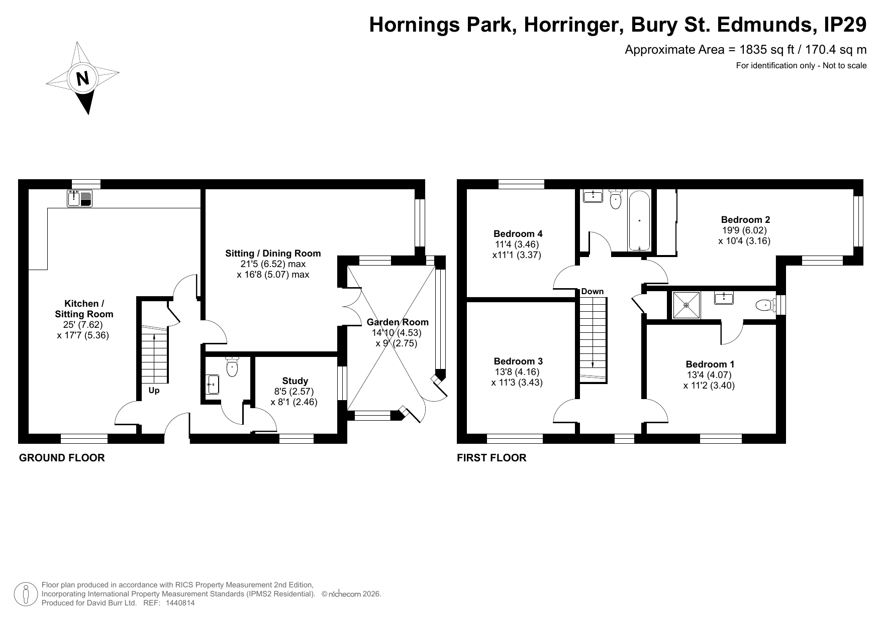 19, Hornings Park, Bury St. Edmunds floorplan