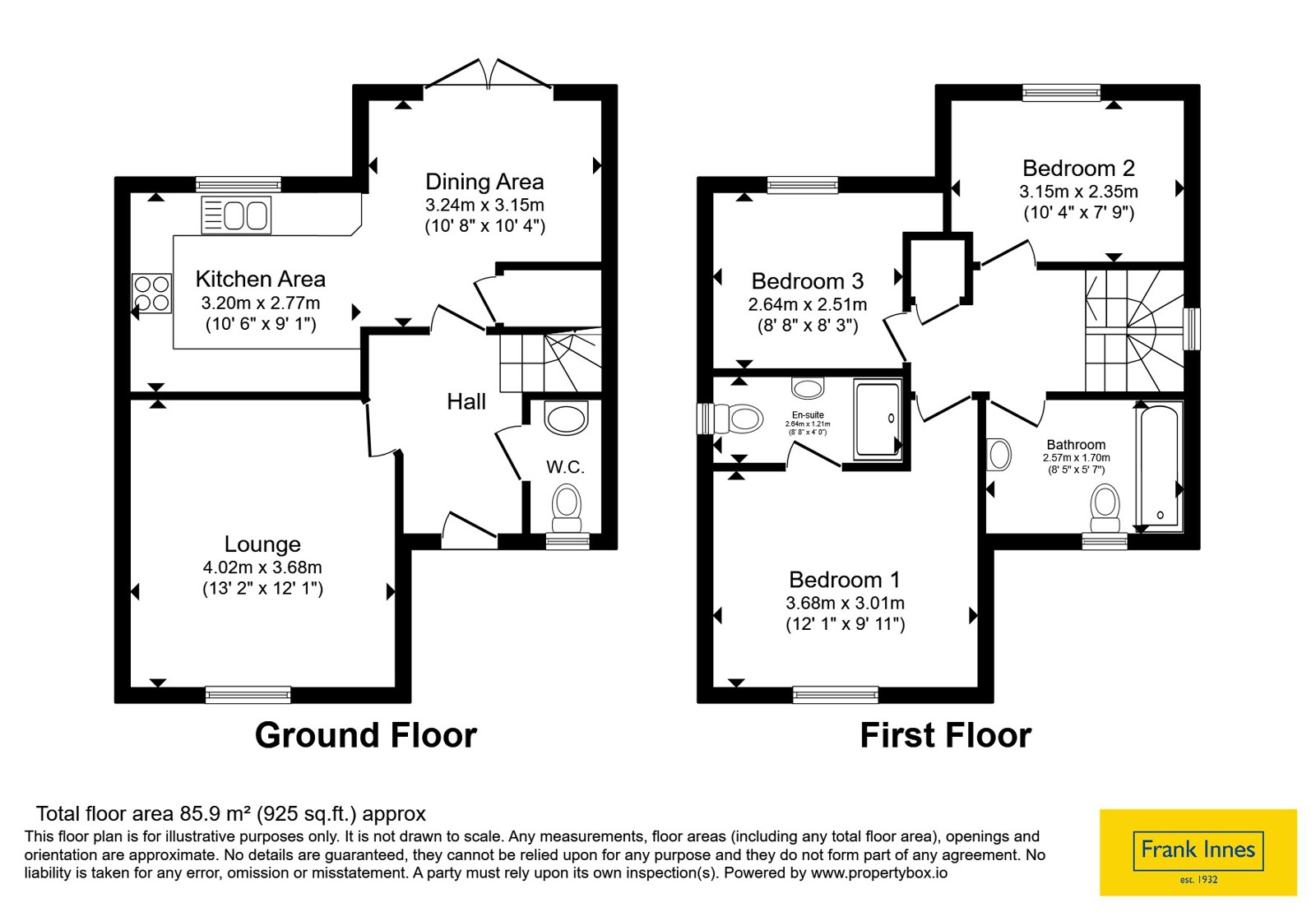 21, Digby Court, Mansfield floorplan