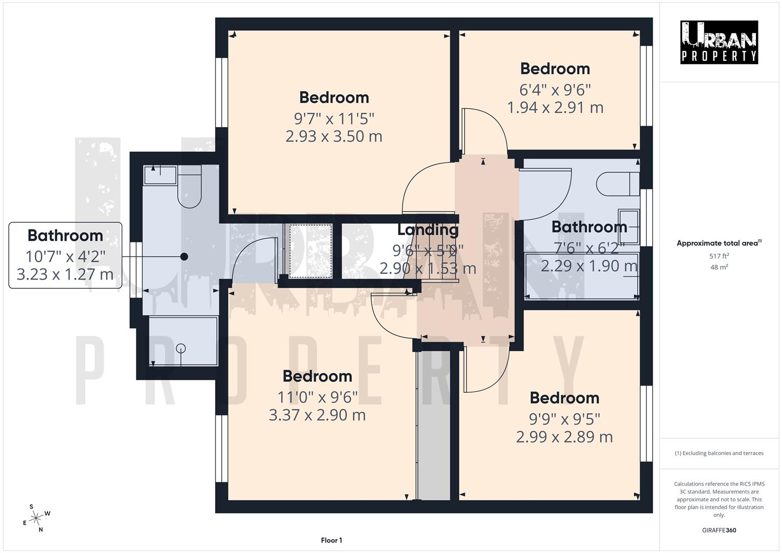 27, St. Clements Way, Hull floorplan