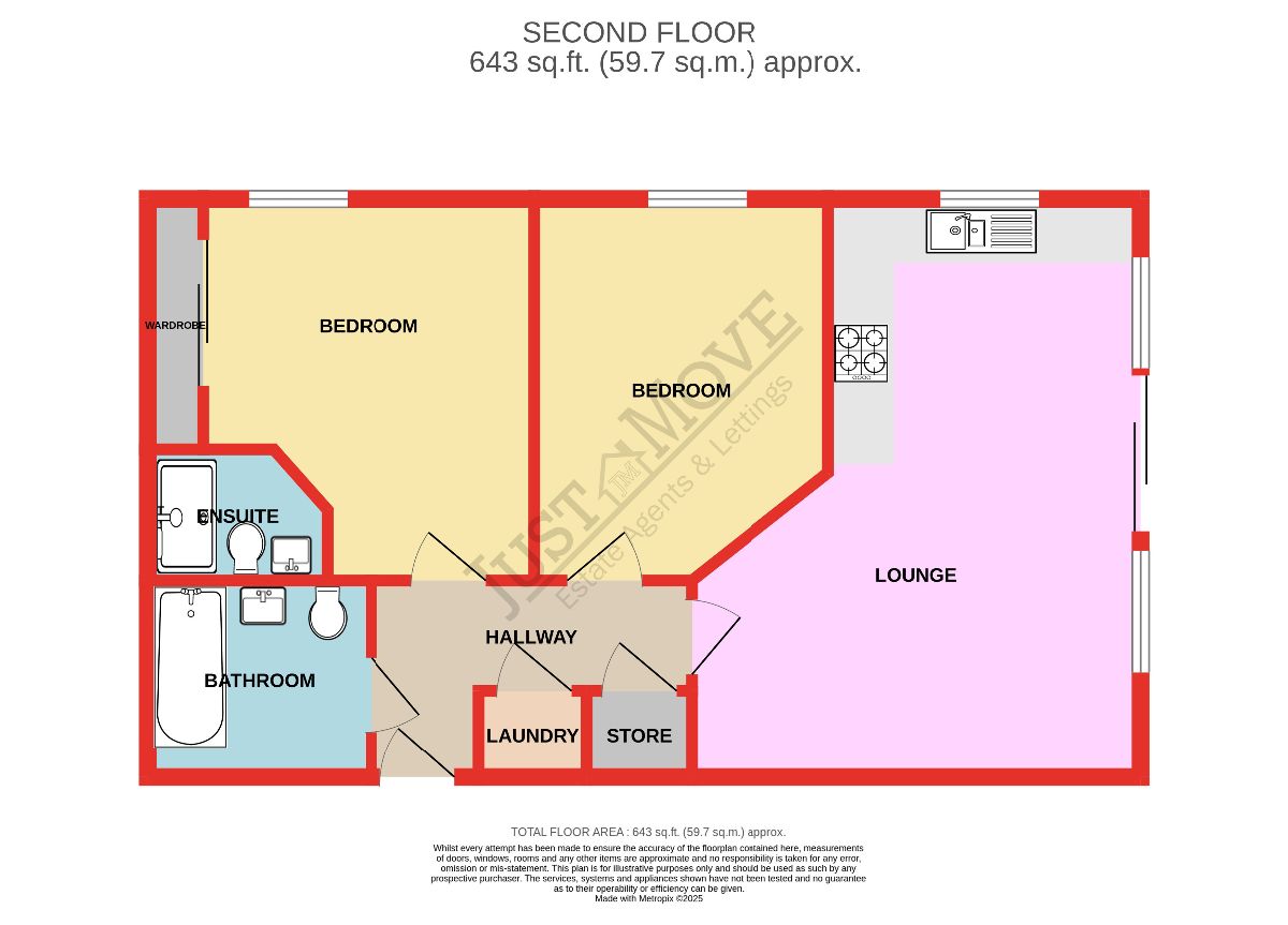 Apartment 10, 105 Bell Barn Road, Birmingham floorplan
