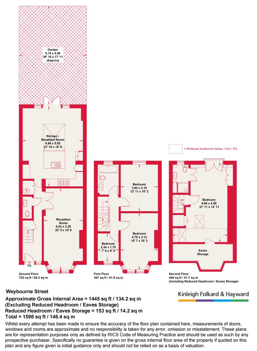 10, Weybourne Street, London floorplan