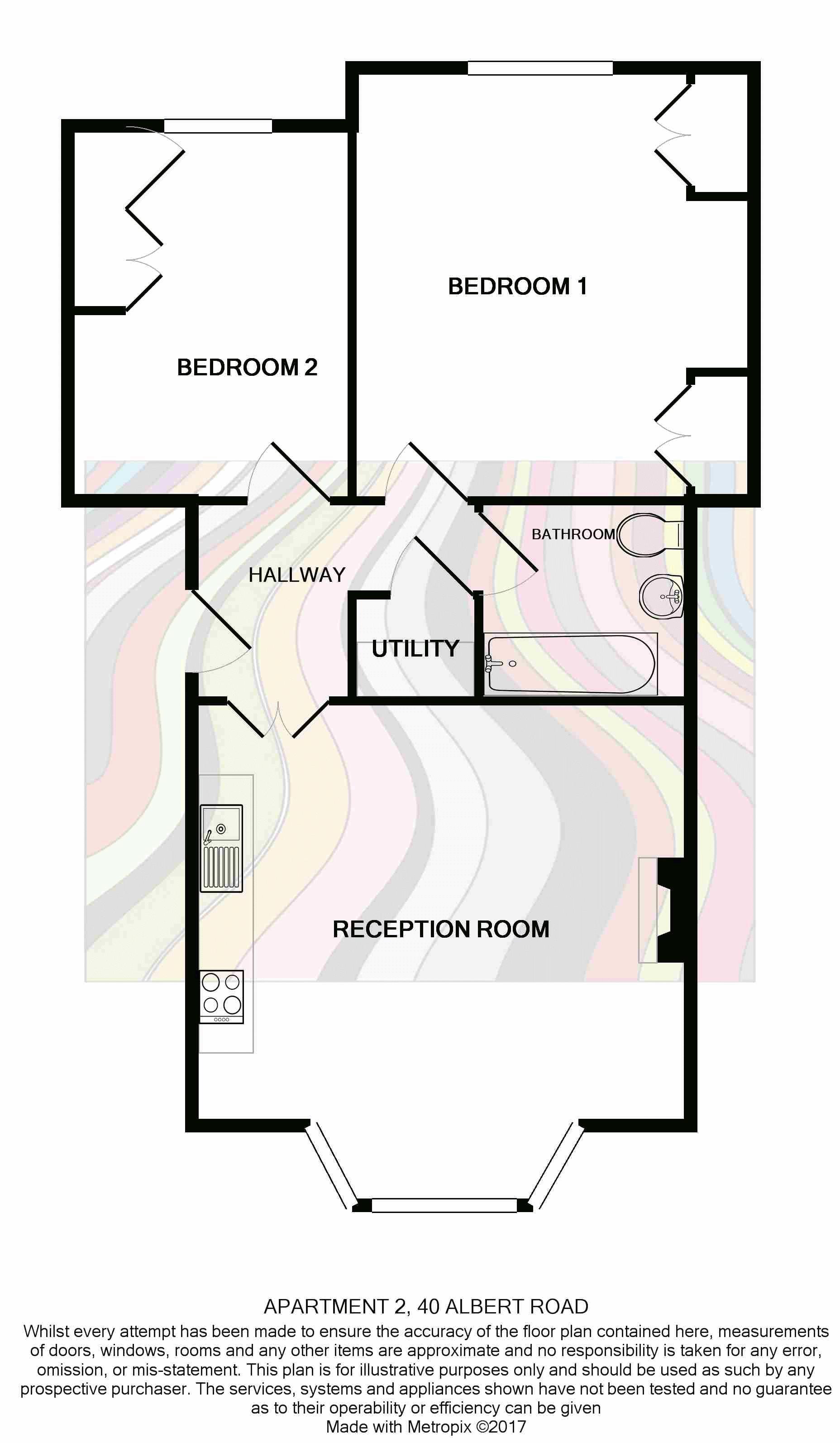 Albert Road, Clevedon floorplan