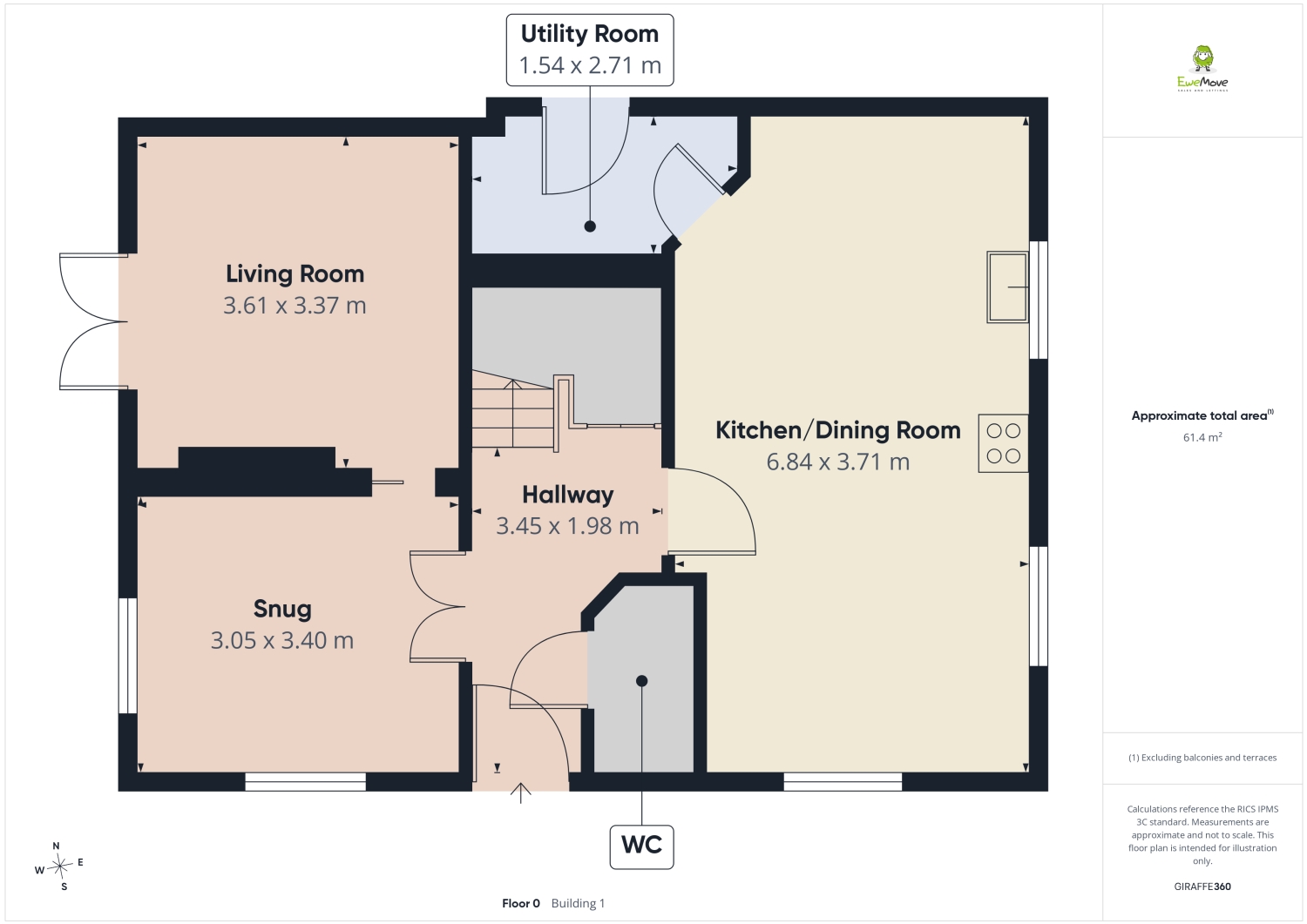 4, Seacole Way, Shrewsbury floorplan