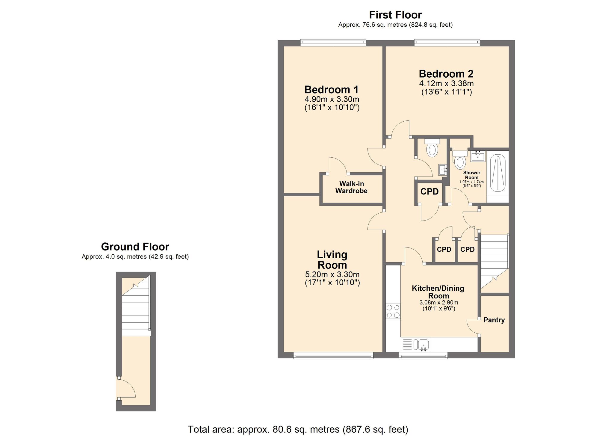91 Grassdale View, Sheffield floorplan
