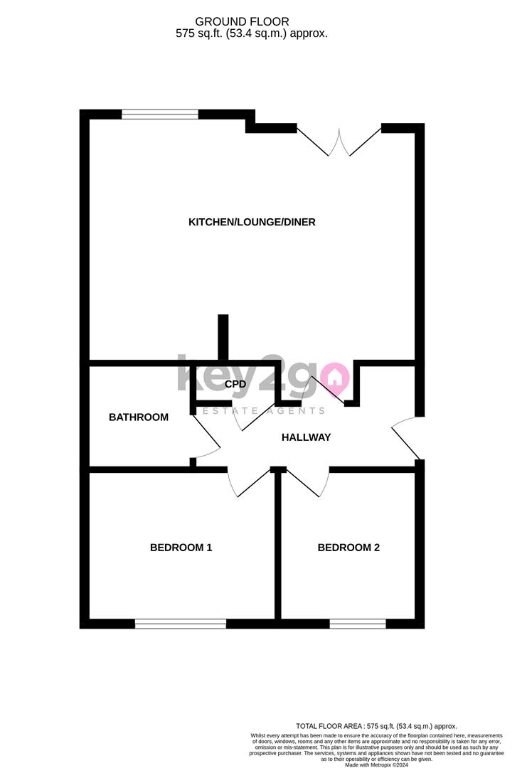8, Park Grange Mount, Sheffield floorplan