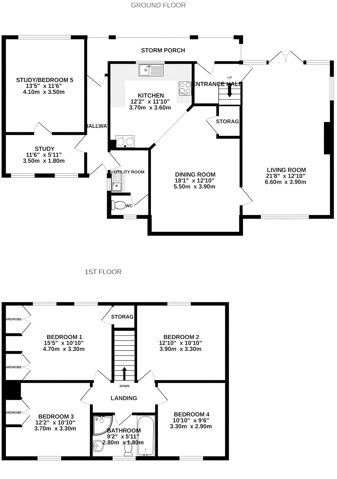 Oljonna House,, Station Road, Okehampton floorplan