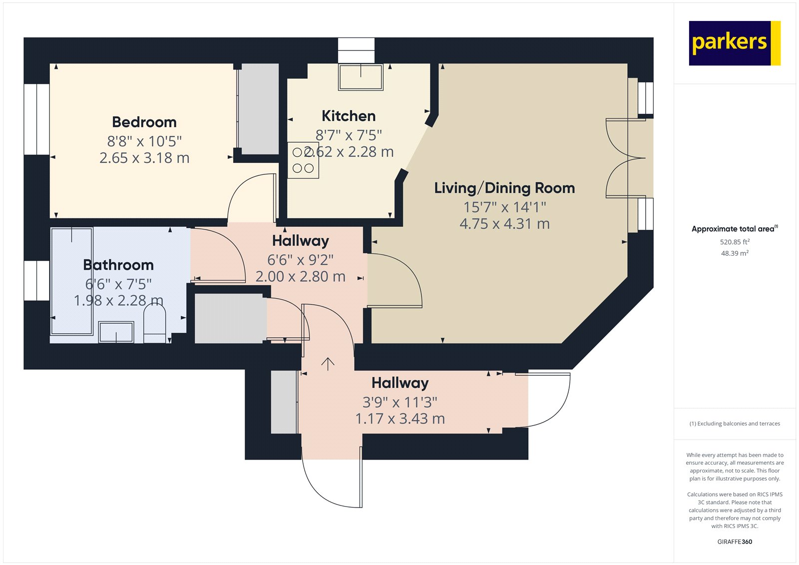 12, Peel Court, Pangbourne floorplan