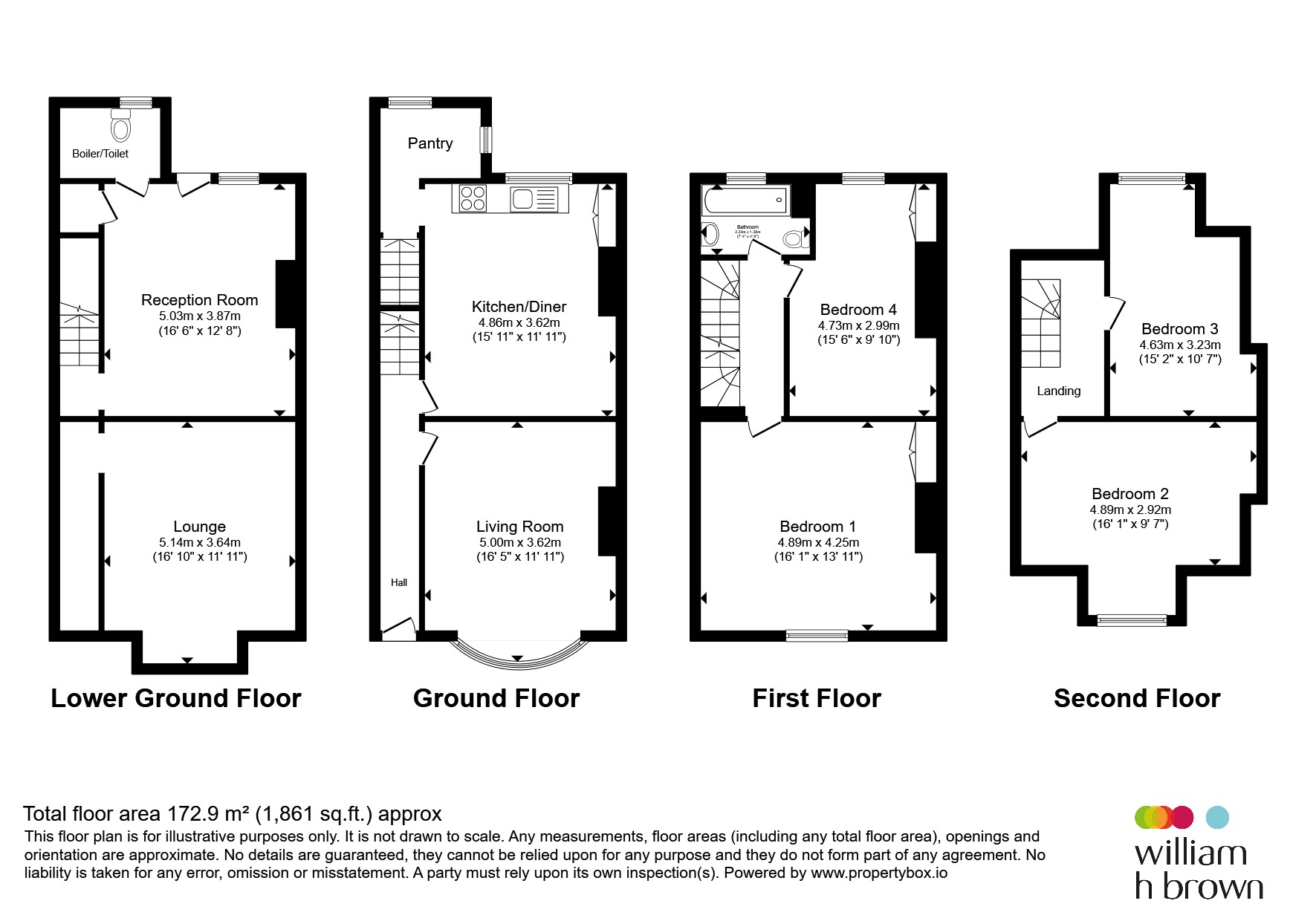 Priestthorpe Road, Bingley floorplan