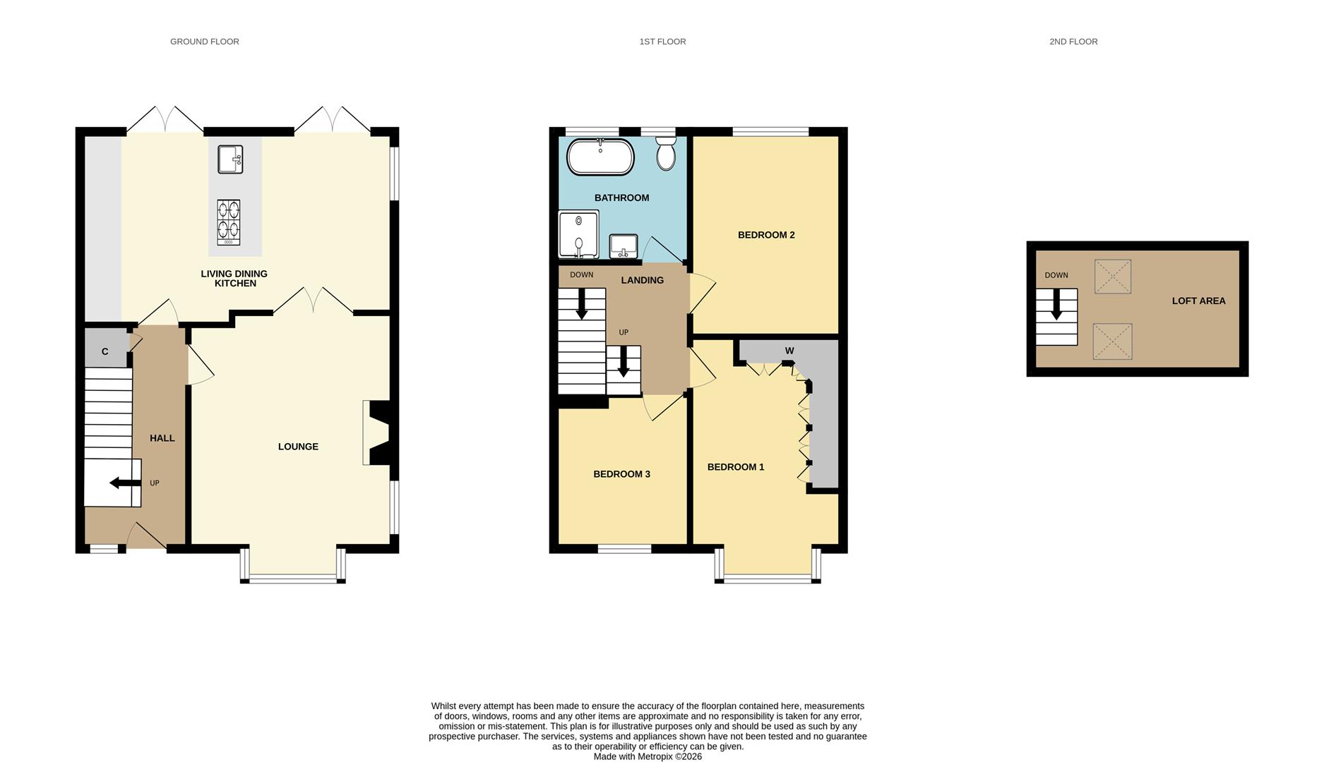 Marydene Drive, Hull floorplan