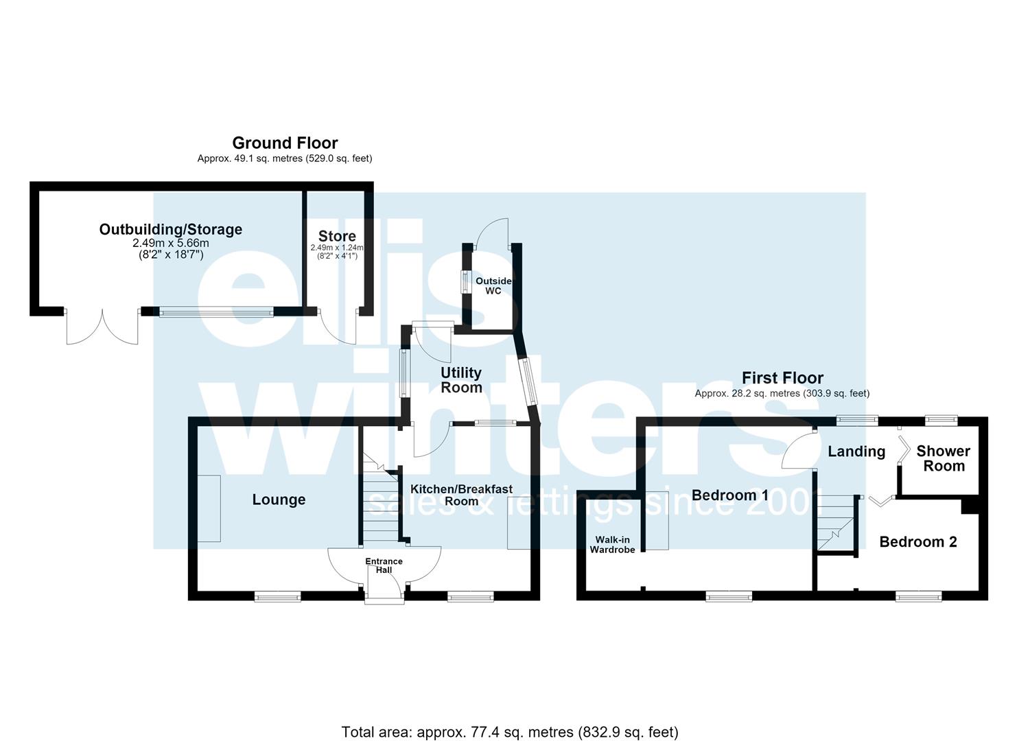 3, Shepherd Terrace, Somersham floorplan