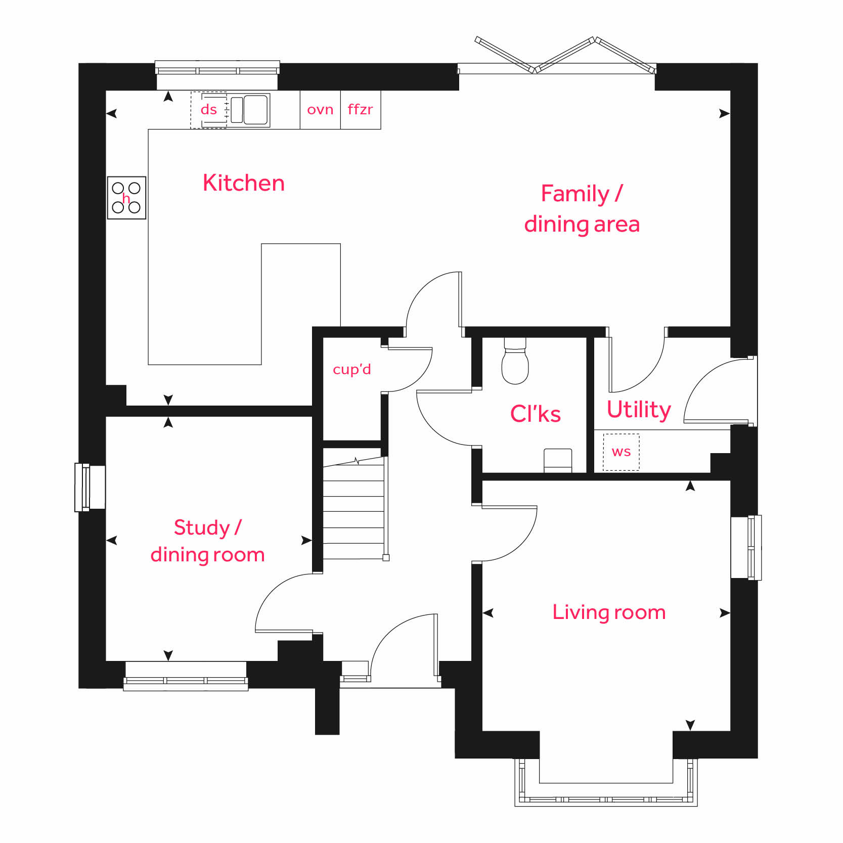 350, Irthlingborough Road, Wellingborough floorplan