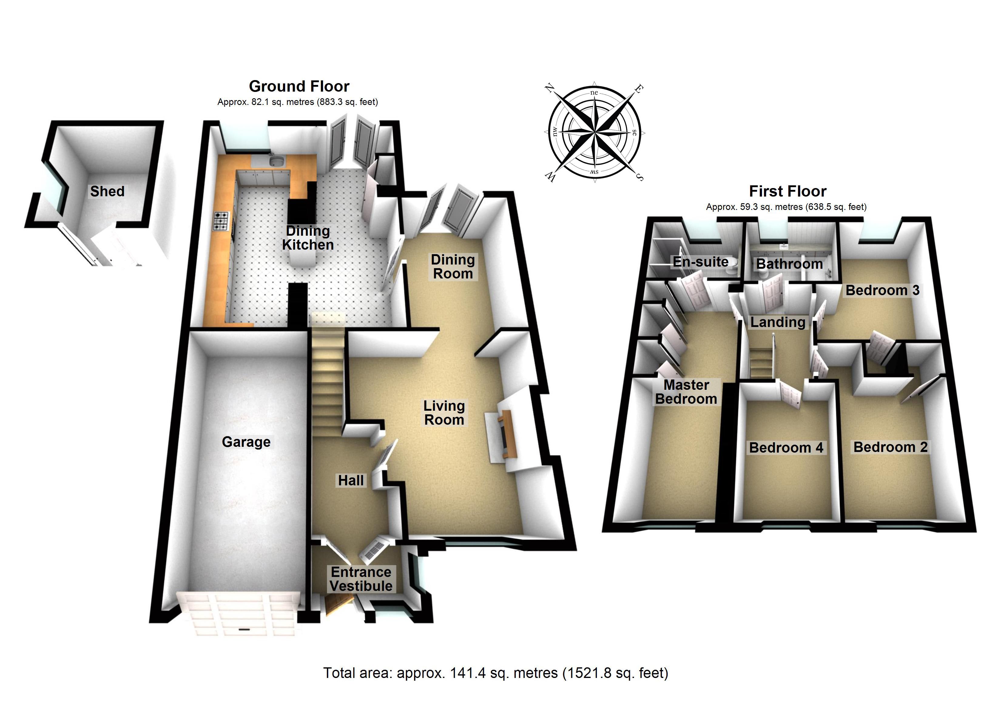 4 Bedrooms Detached house for sale in 22 Mauricewood Road, Penicuik EH26