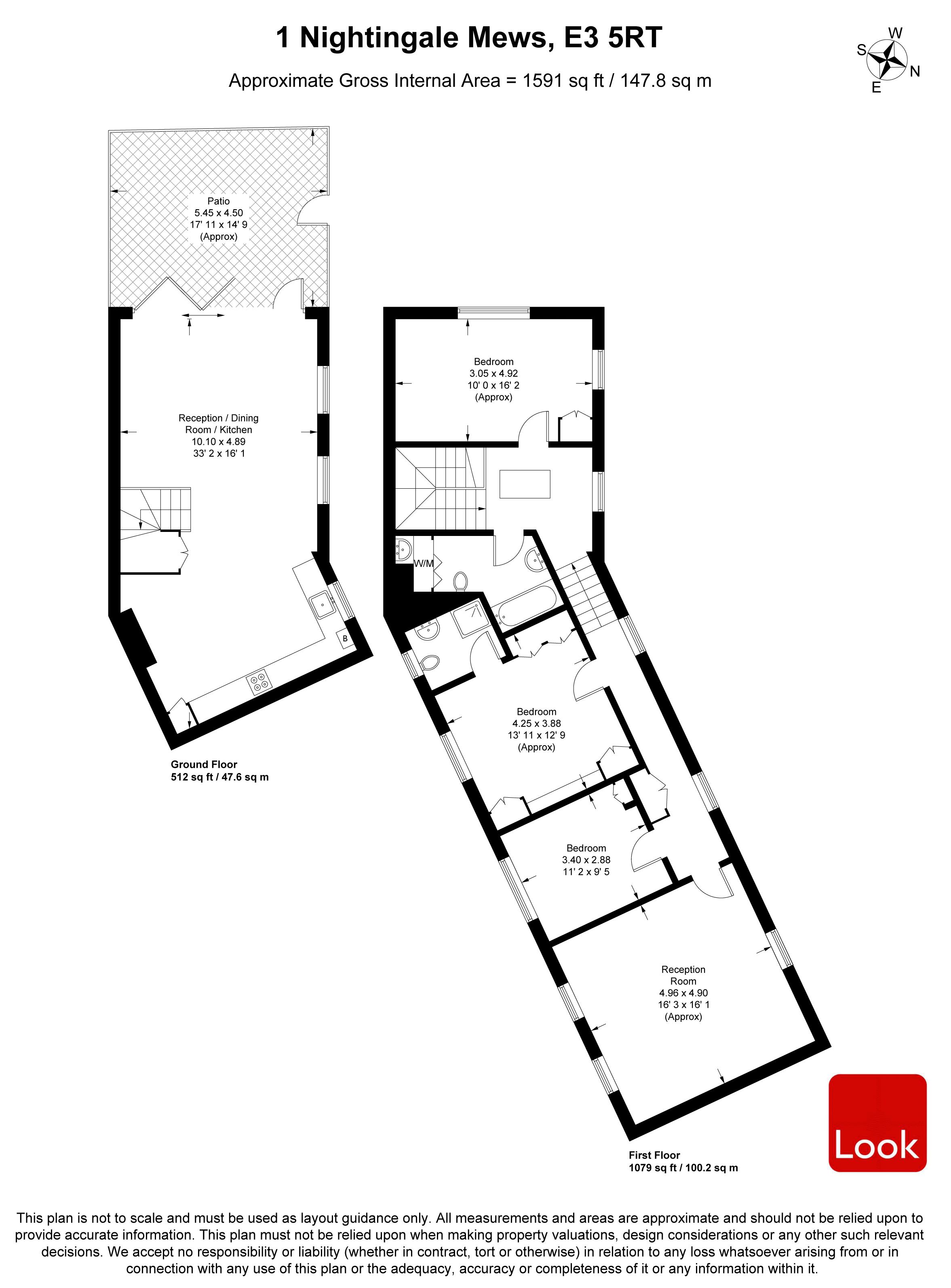 Nightingale Mews, Bow floorplan