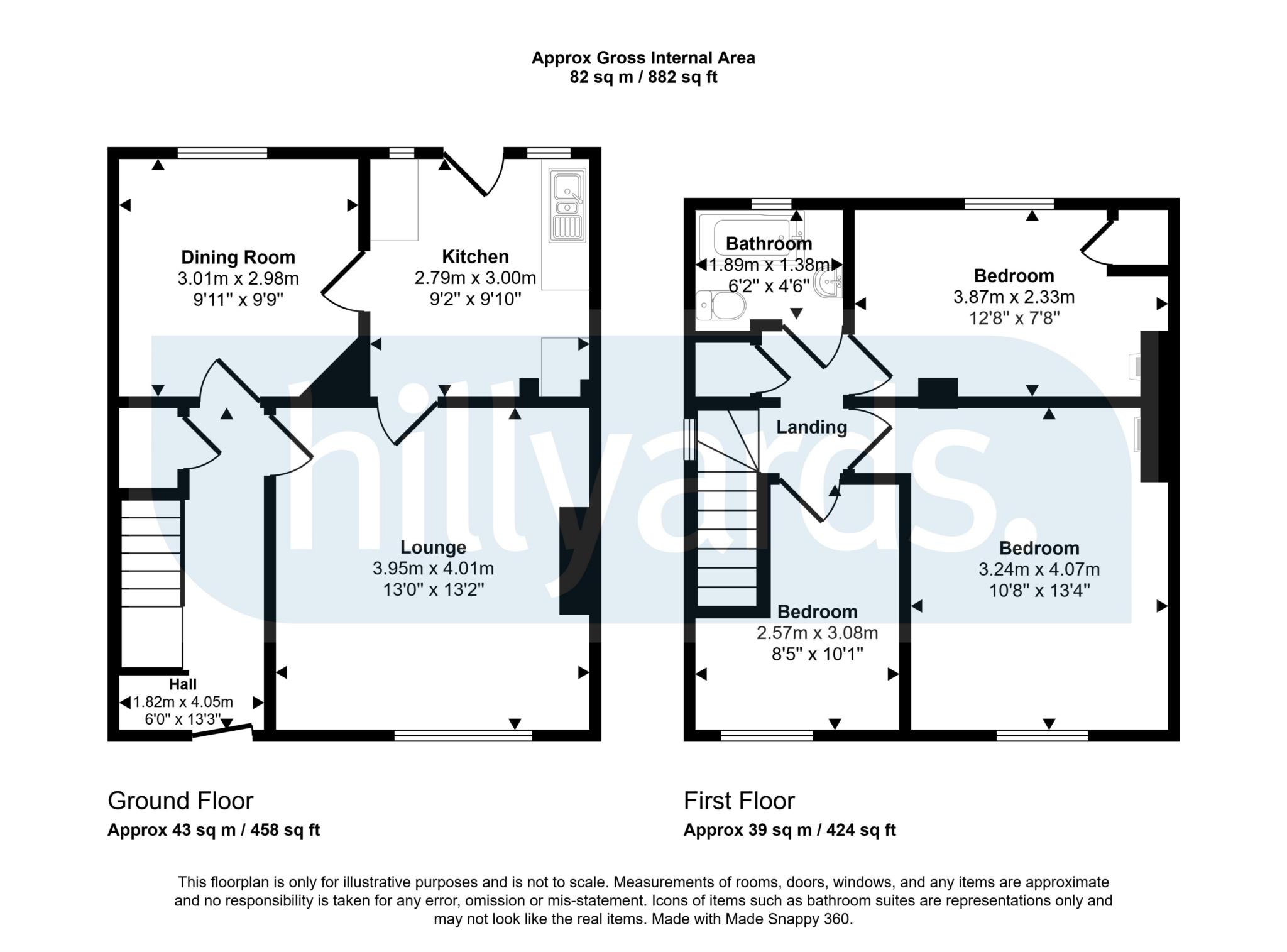 64, Prebendal Avenue, Aylesbury floorplan