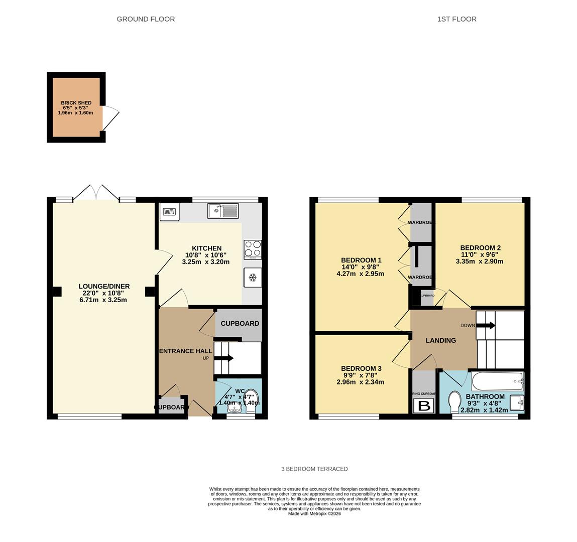 30, West Ham Close, Basingstoke floorplan