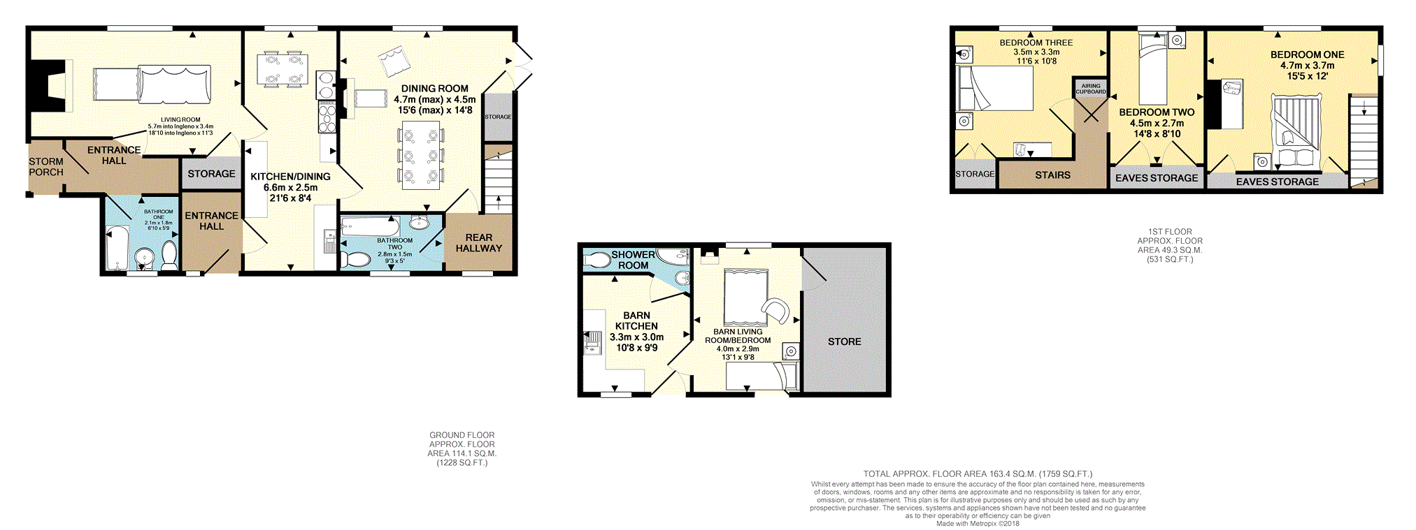 3 Bedrooms Detached house for sale in Ty Nant, Corwen LL21